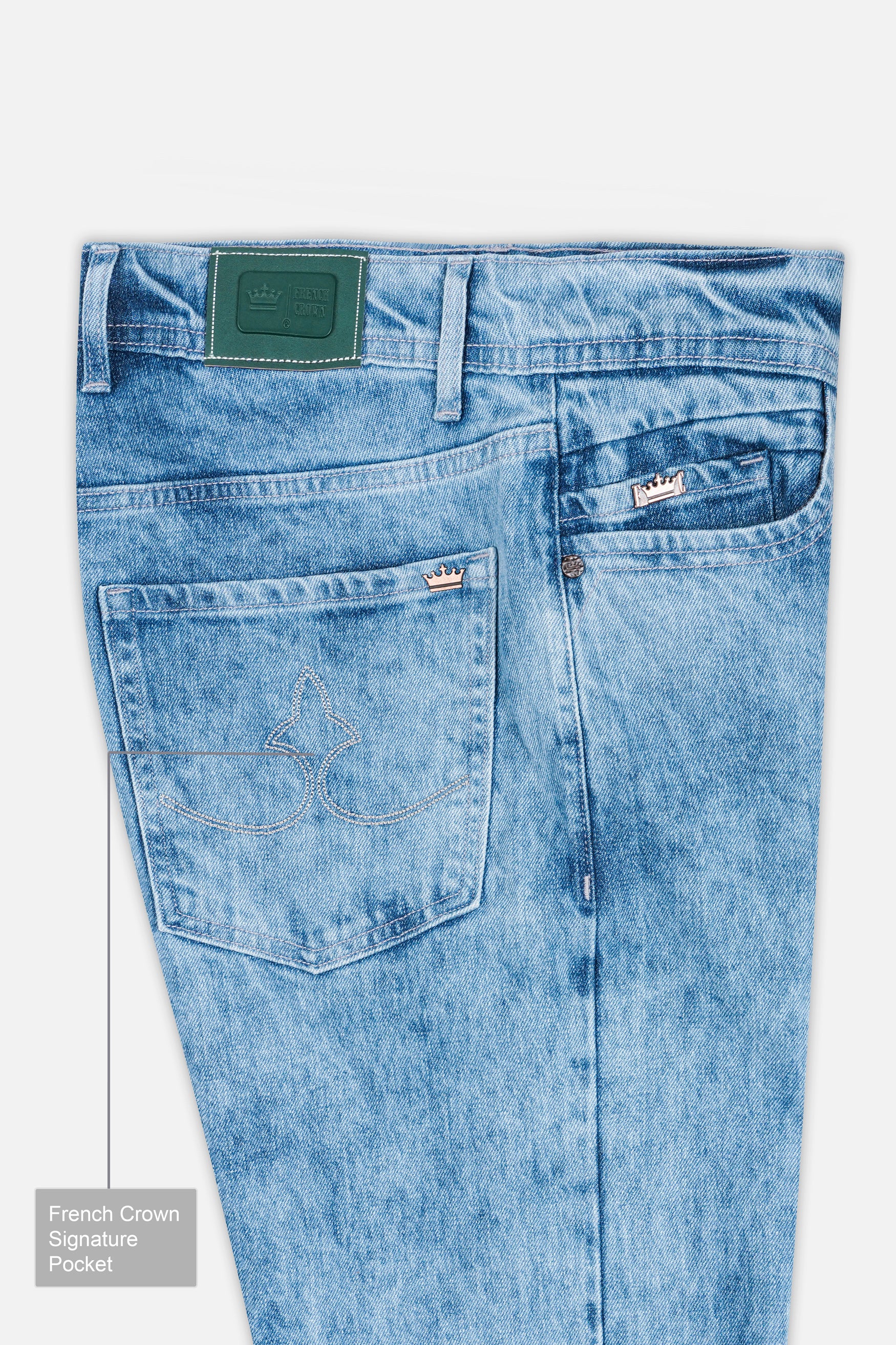 Casper Blue Washed Denim