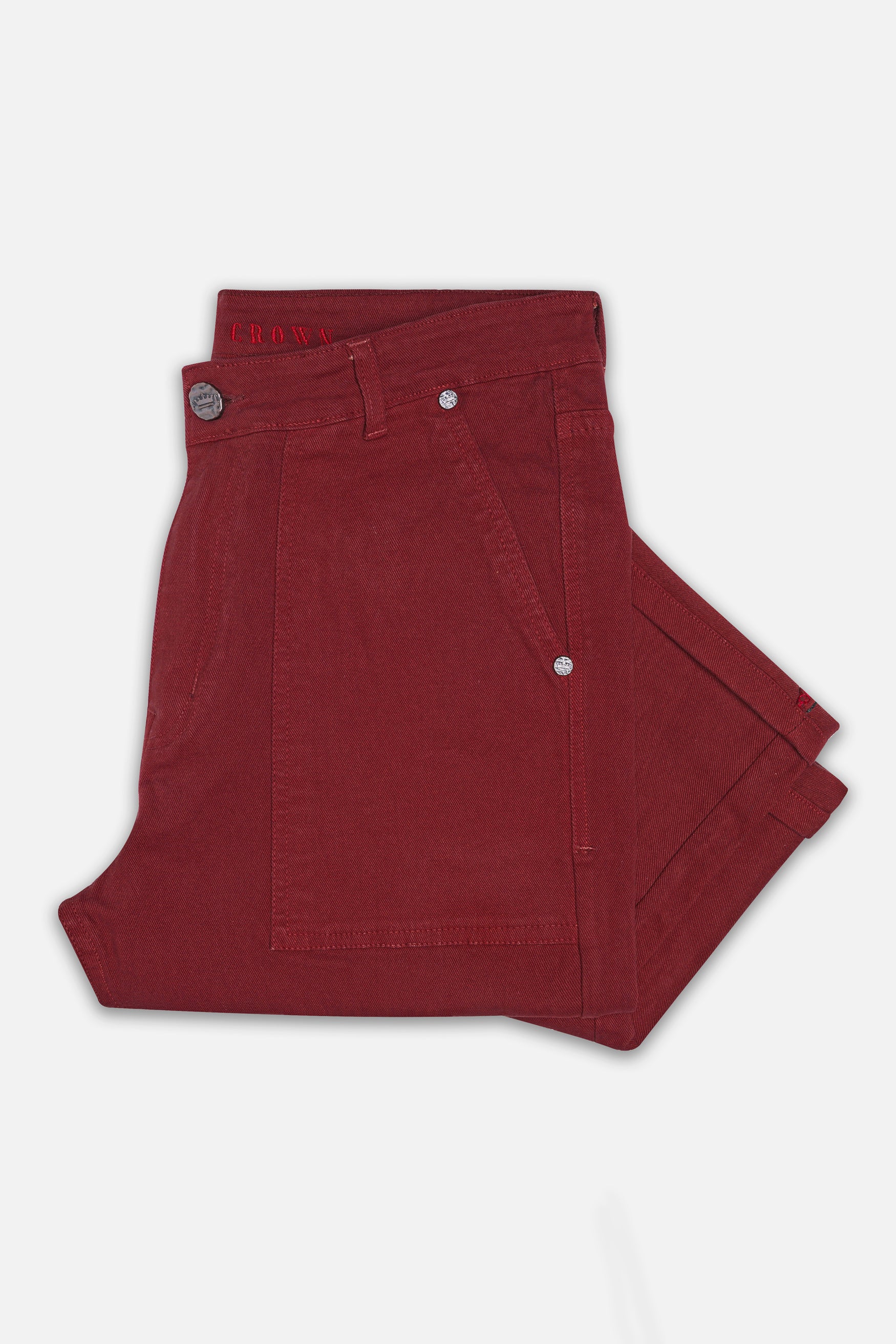Moccaccino Red Rinse Wash Denim
