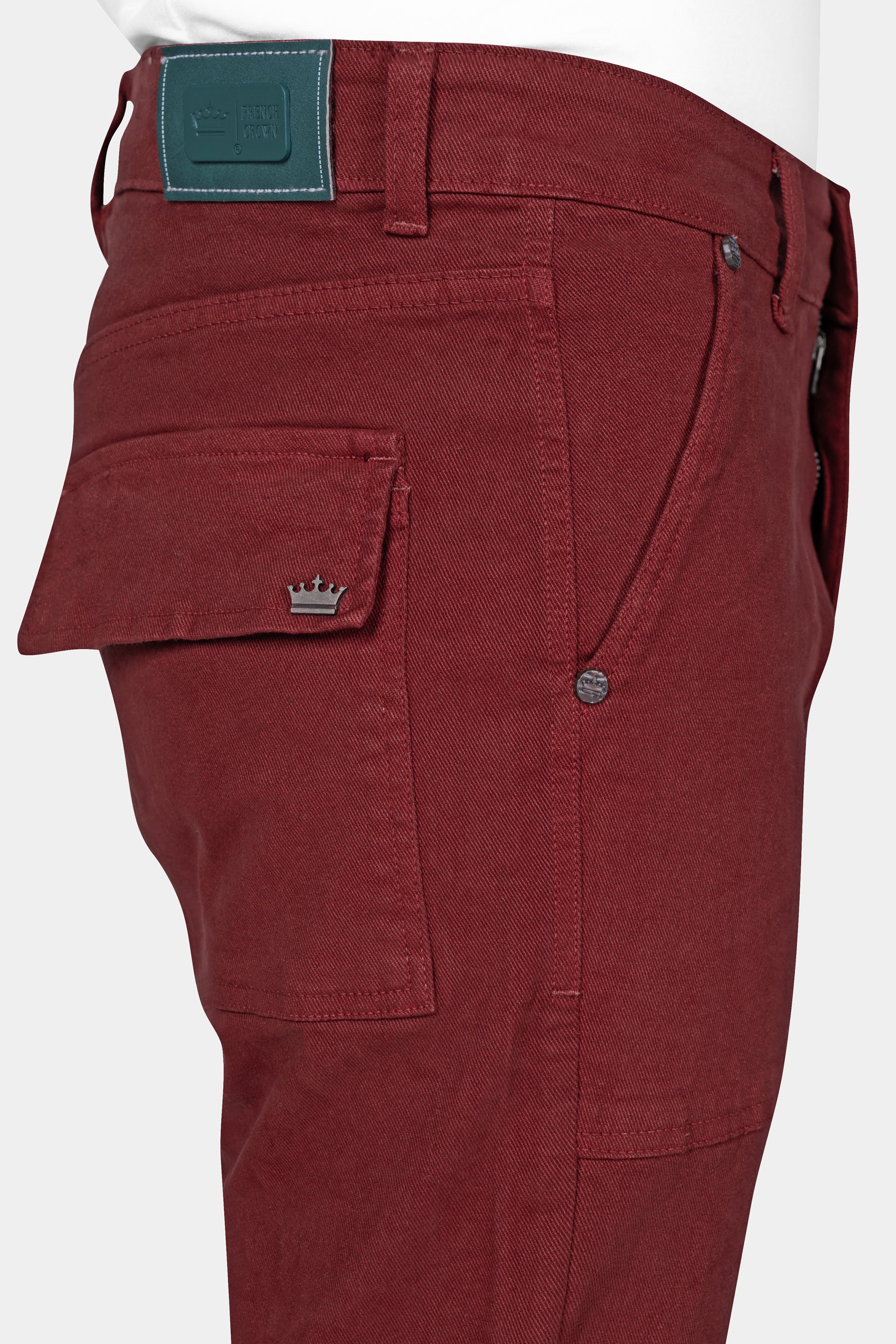 Moccaccino Red Rinse Wash Denim