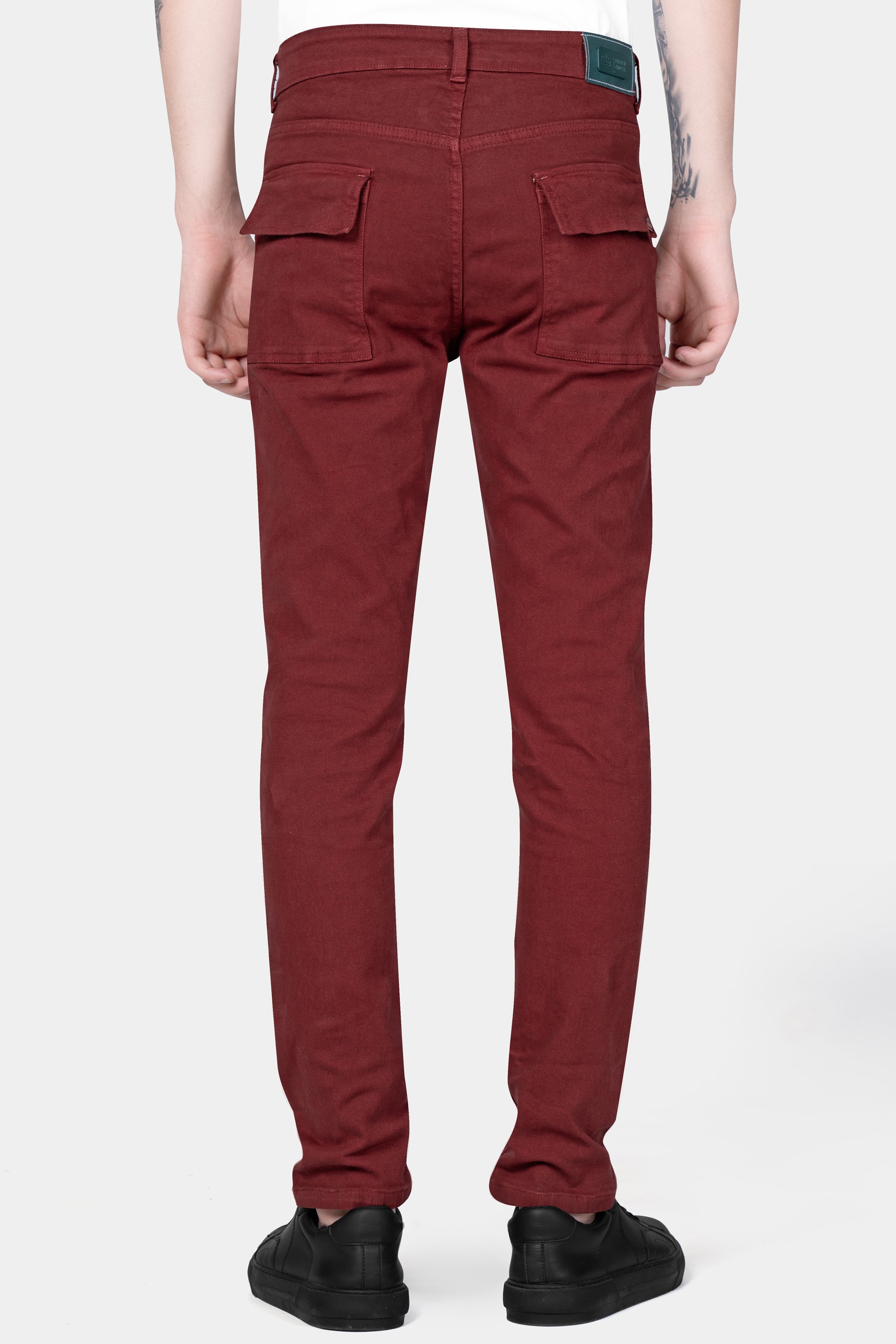 Moccaccino Red Rinse Wash Denim