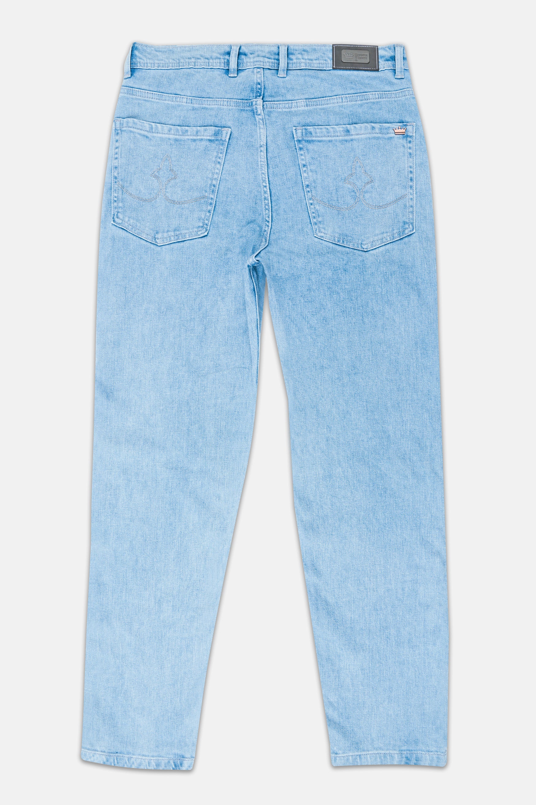 Carolina Blue Stone Wash Designer Denim