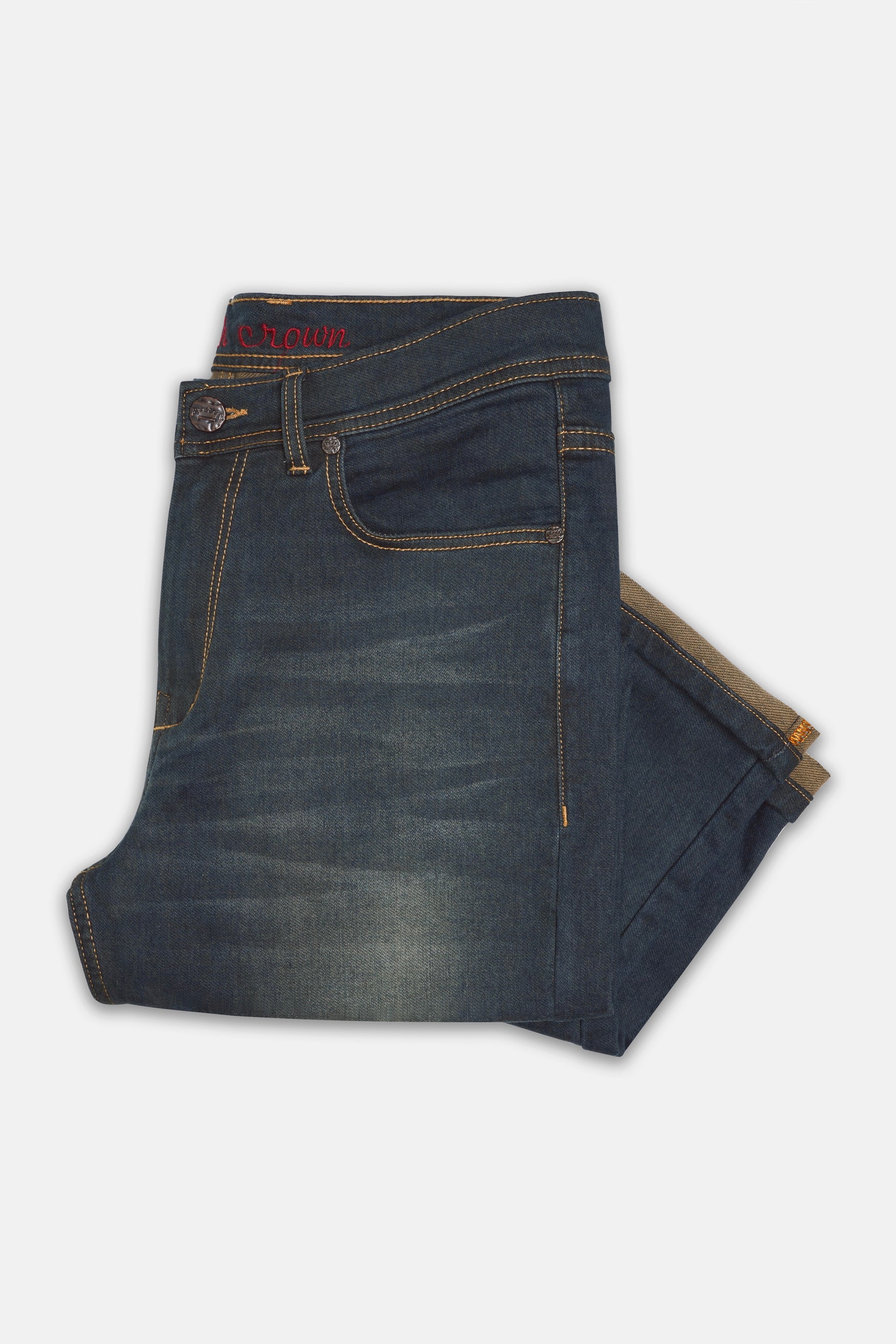 Iridium Gray Stone Wash Denim