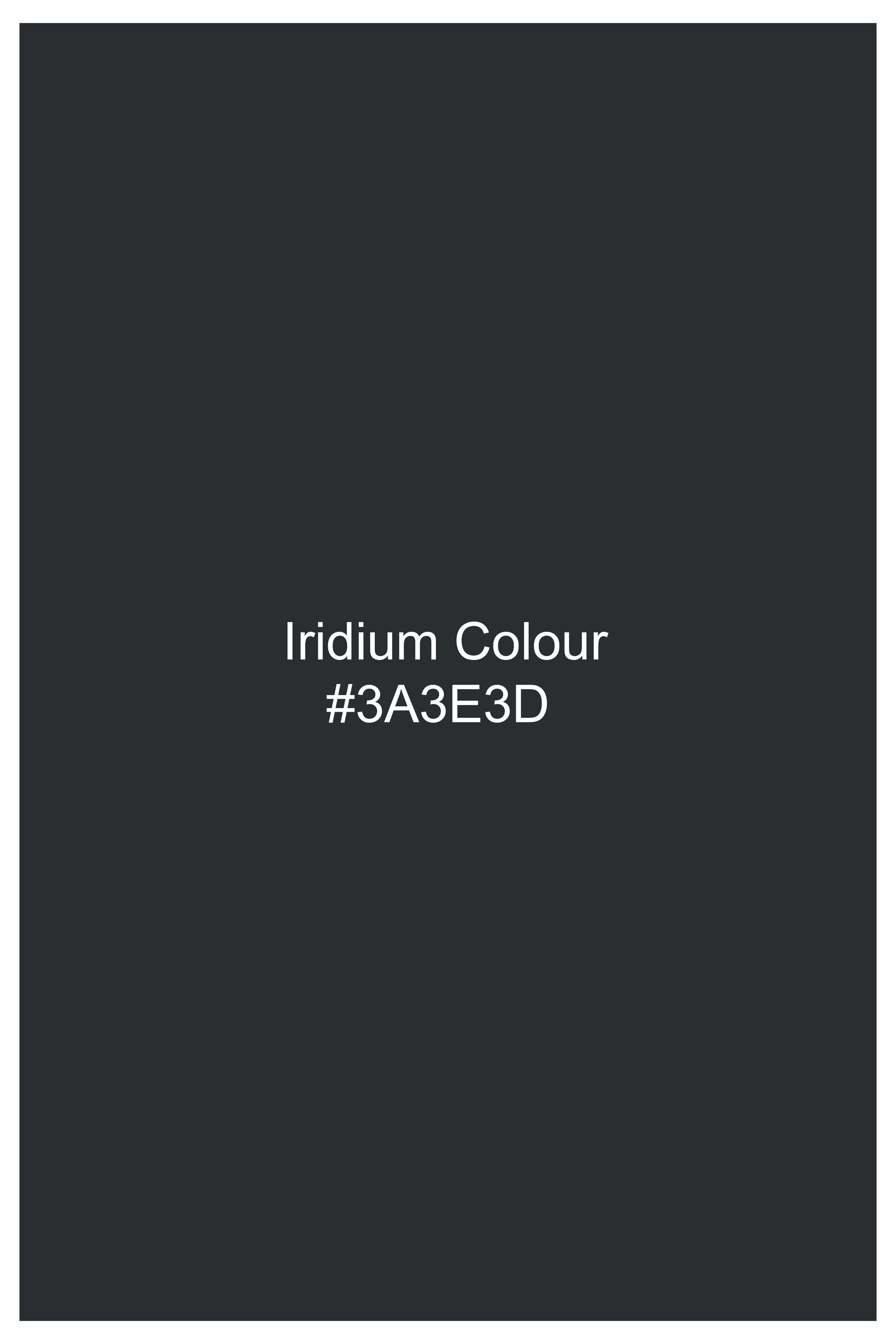 Iridium Gray Stone Wash Denim