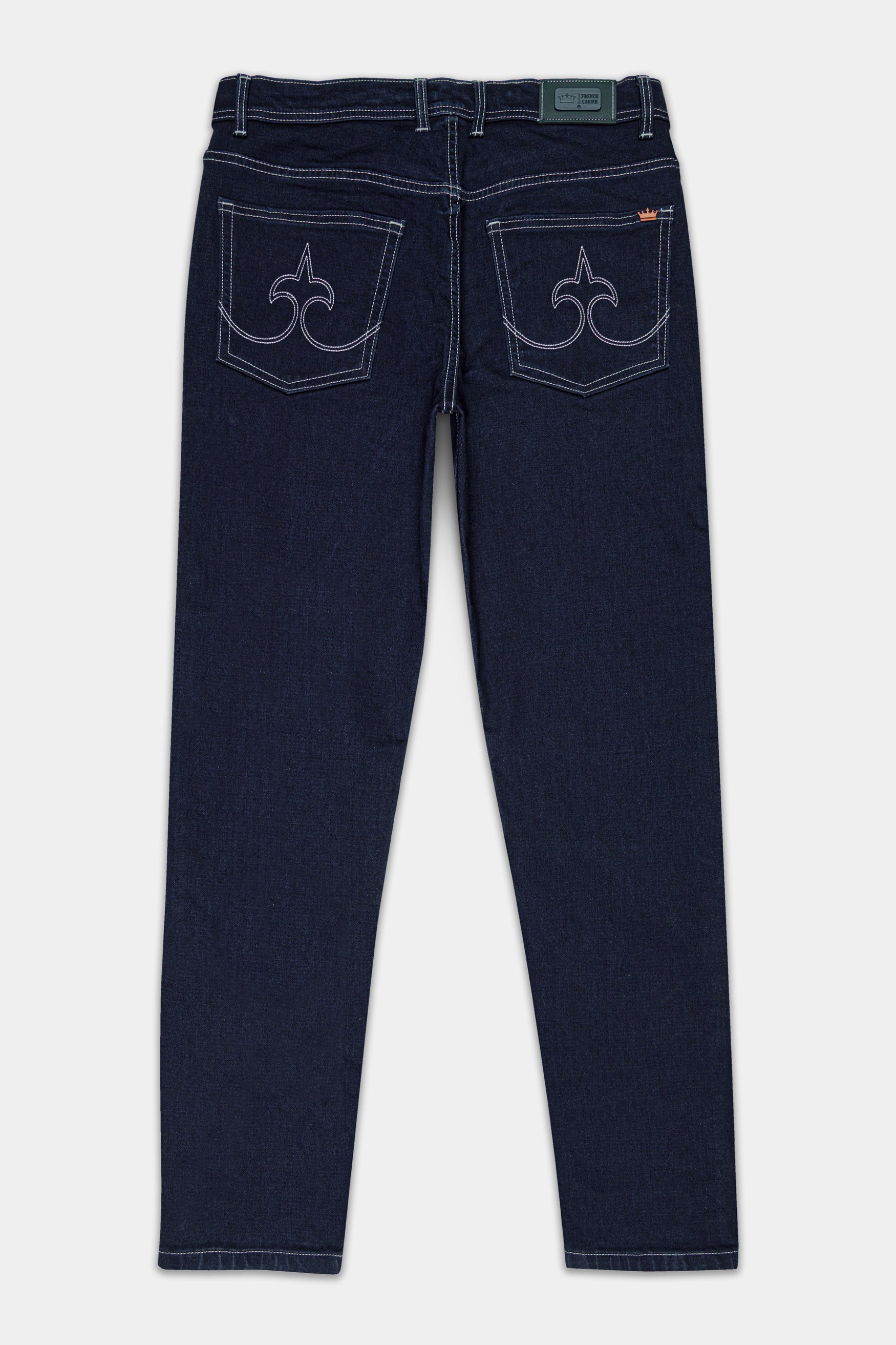 Haiti Dark Blue Rinse Wash Stretchable Denim