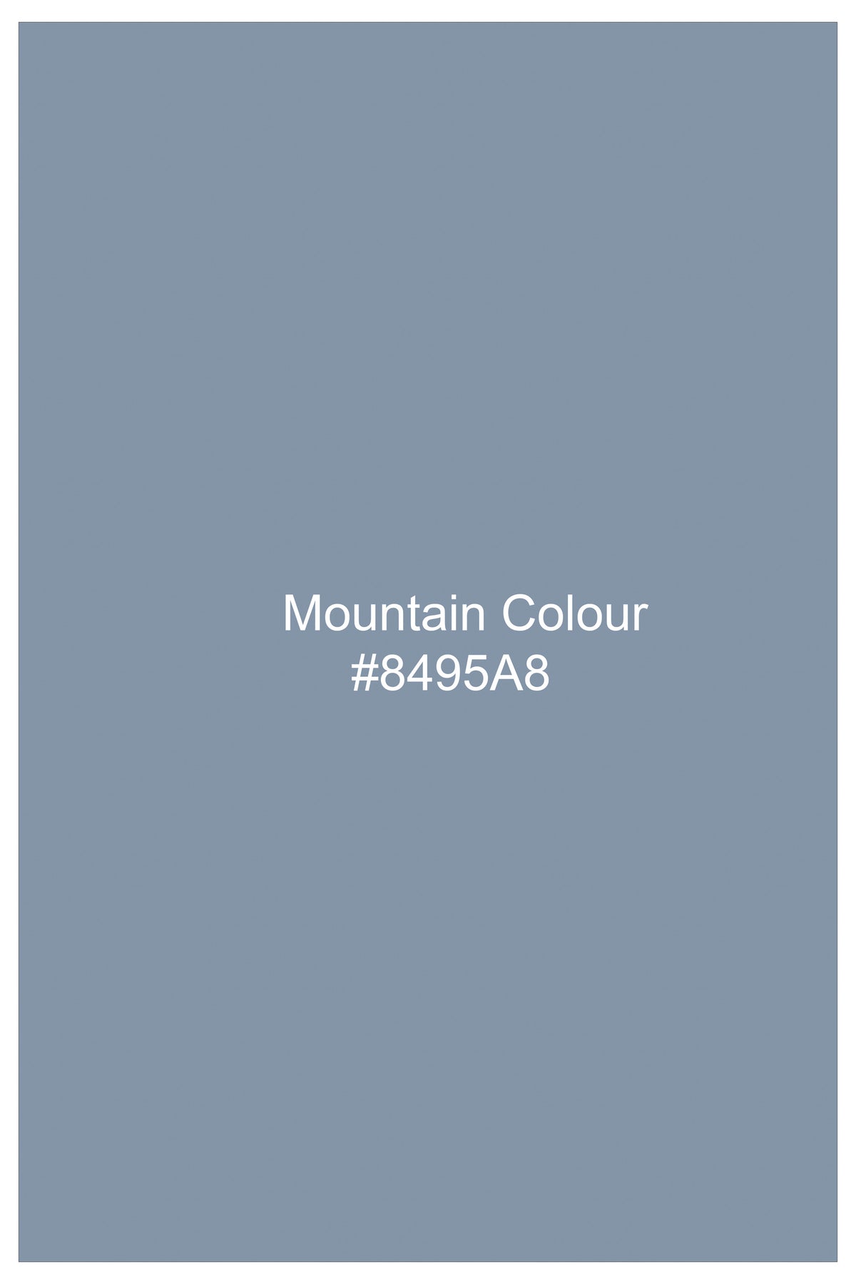 Mountain Blue Stone Wash Stretchable Denim