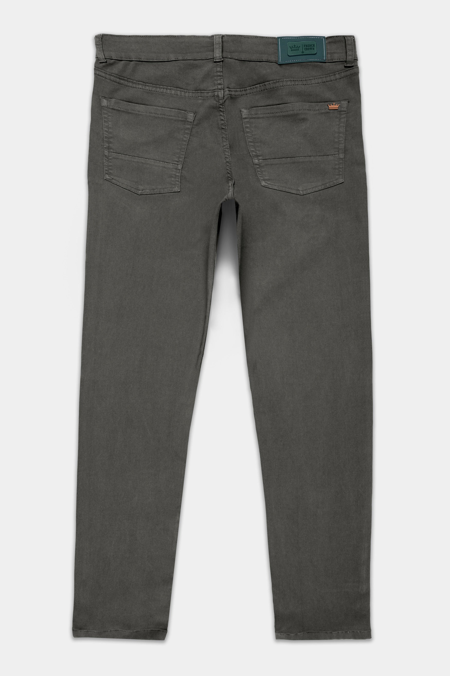 Tundora Gray Clean Look Stretchable Lightweight Denim