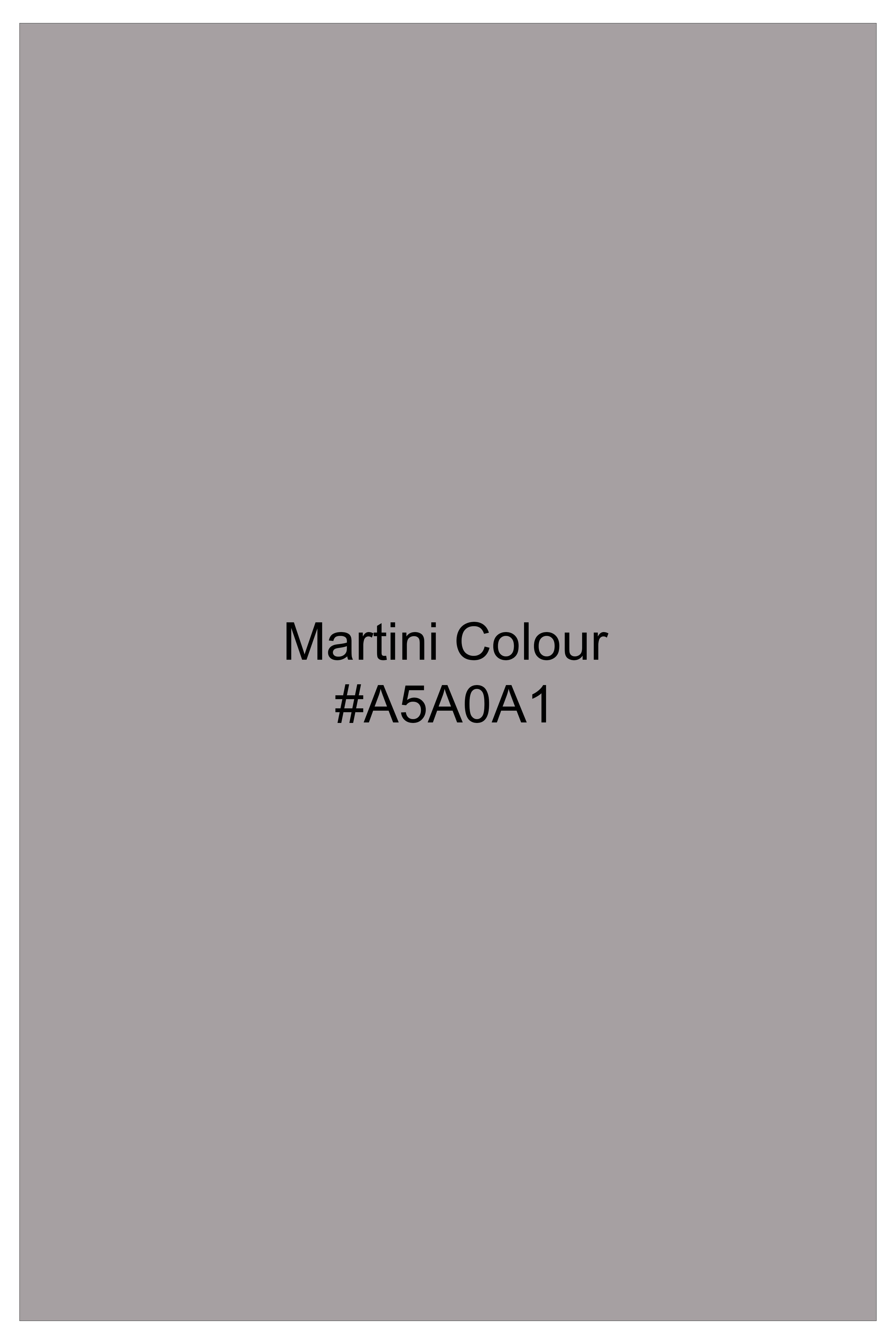 Martini Gray Whickering Washed Stretchable Denim