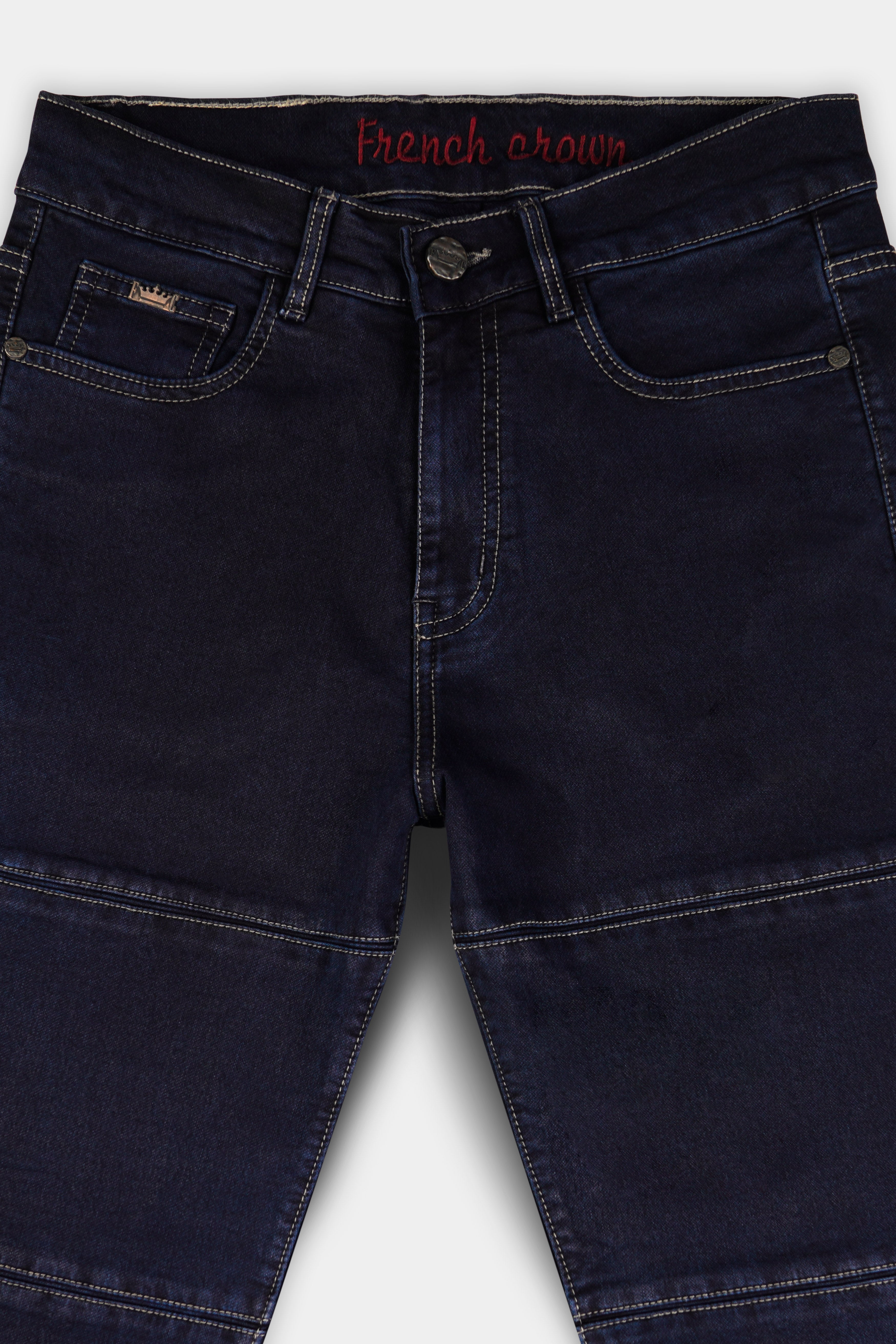 Vulcan Blue Rinse Wash Designer Denim
