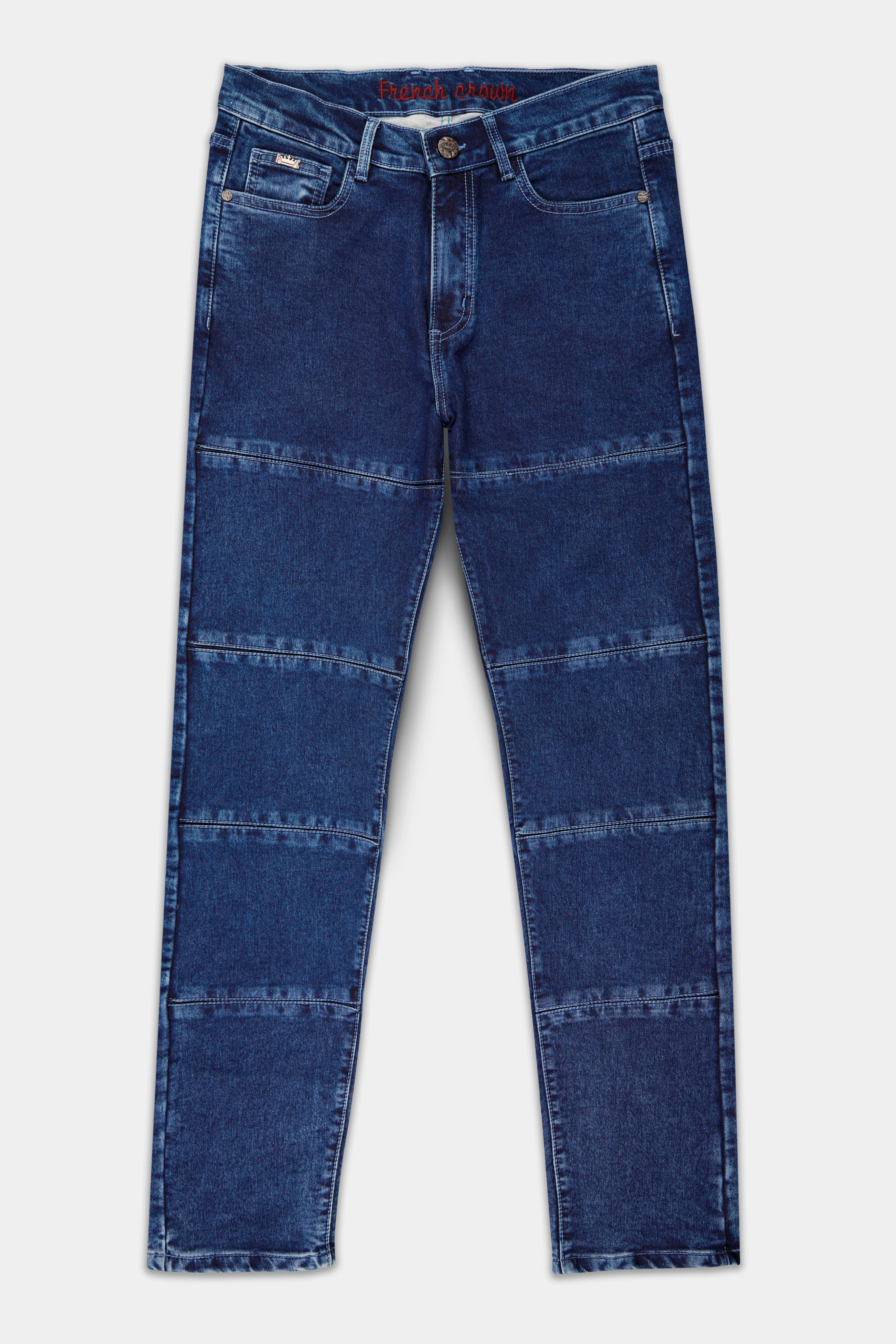 Downriver Blue Rinse Washed Designer Denim