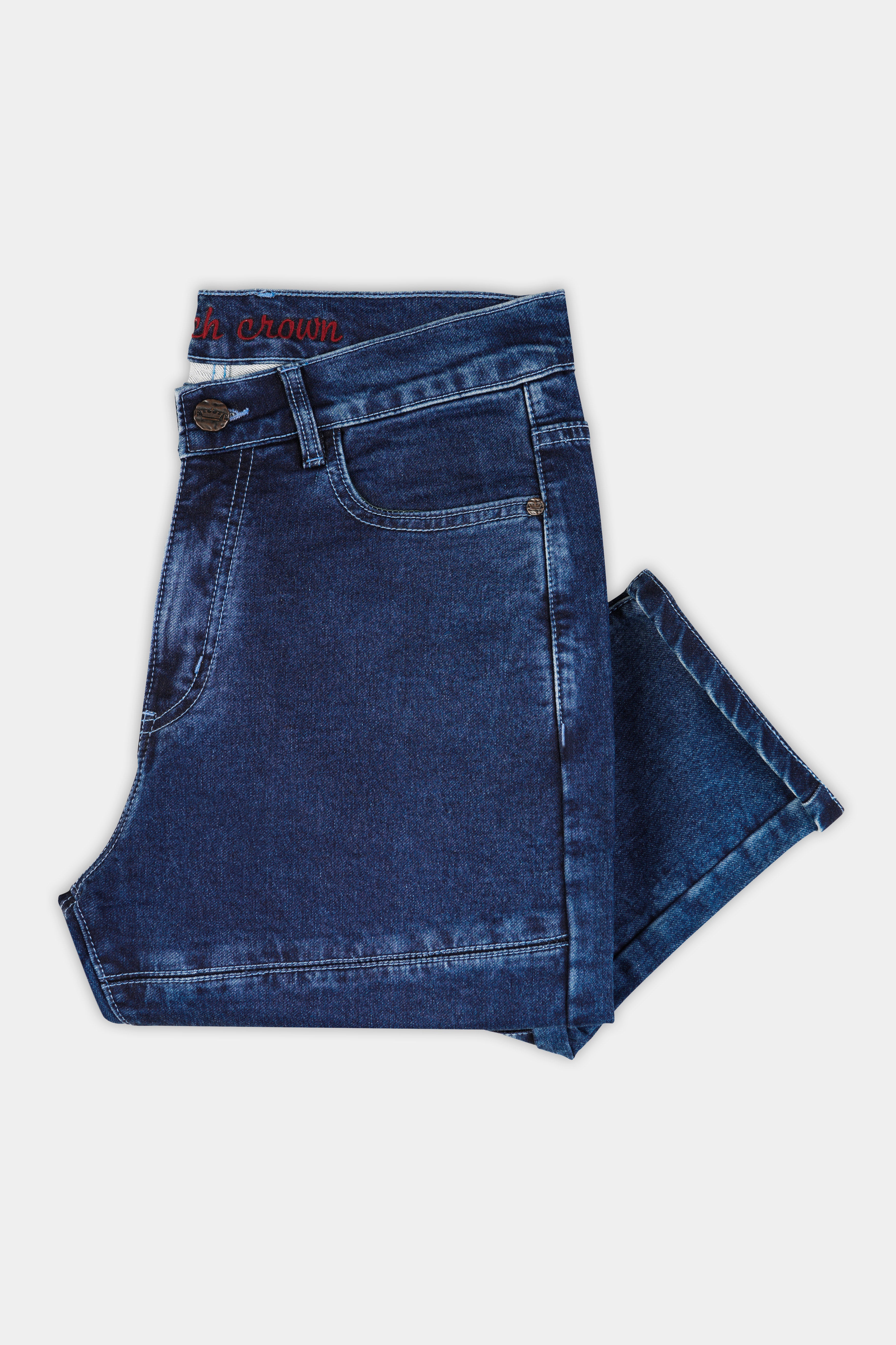 Downriver Blue Rinse Washed Designer Denim