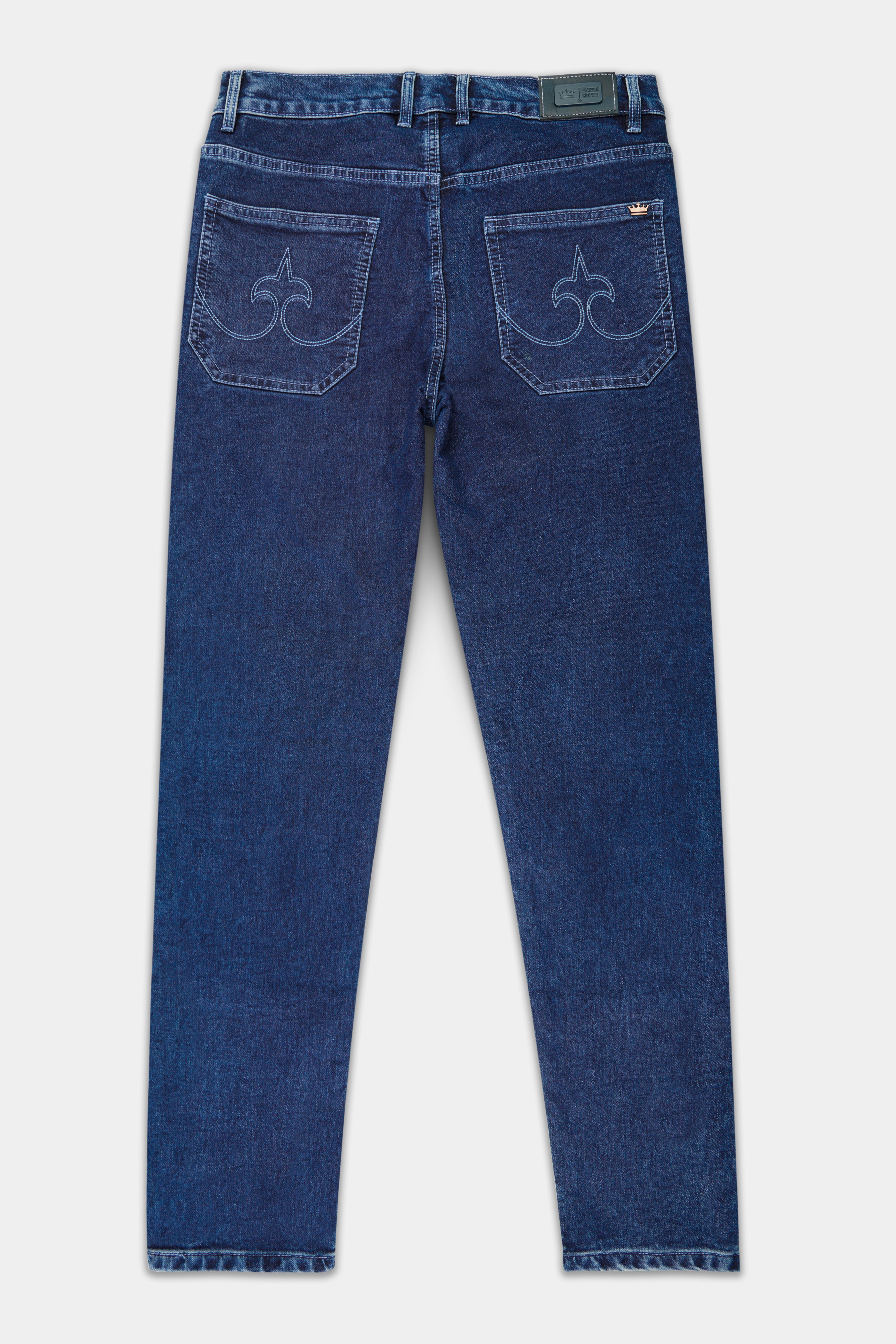 Downriver Blue Rinse Washed Designer Denim