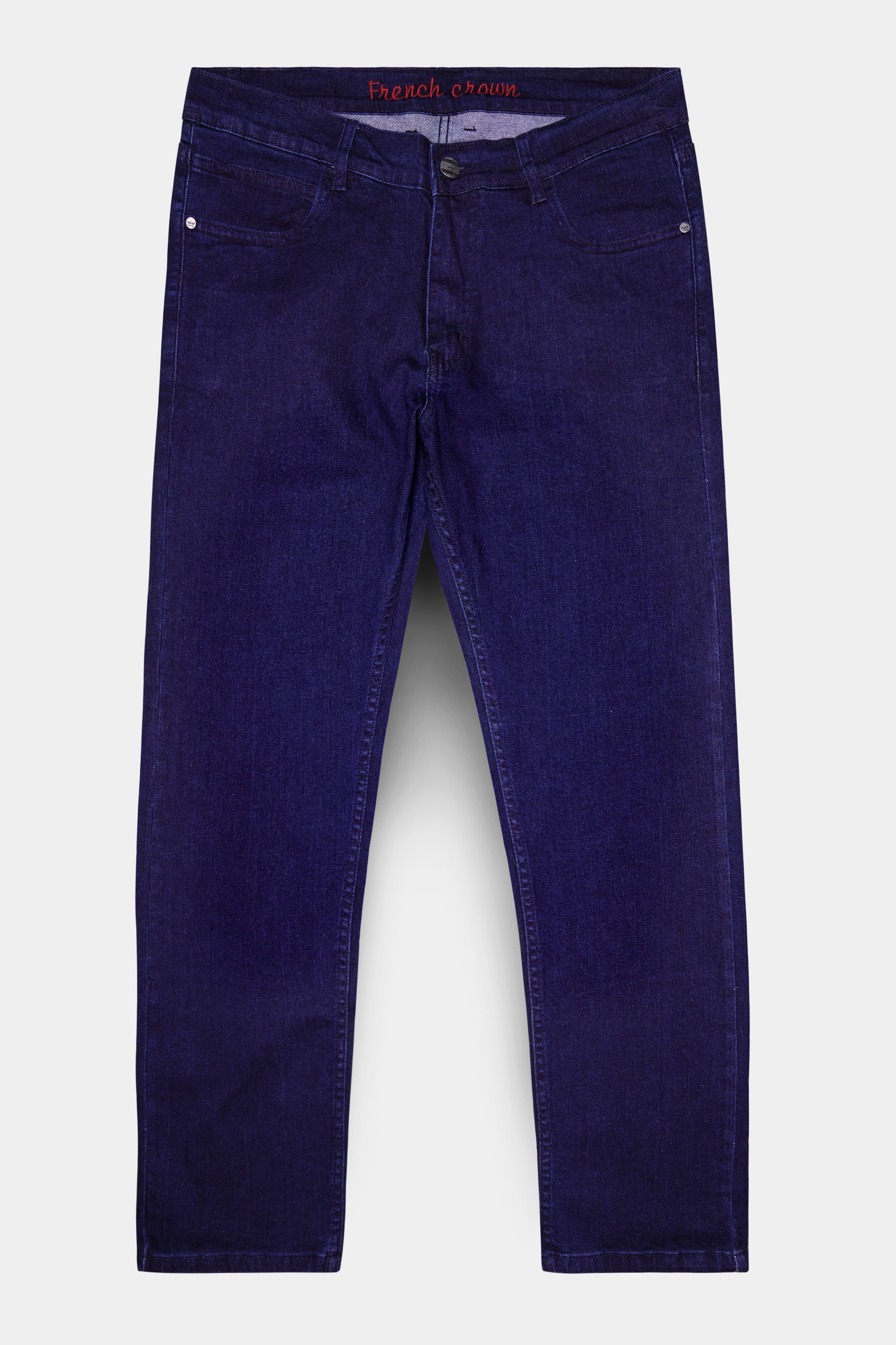Mirage Blue Clean Look Stretchable Denim