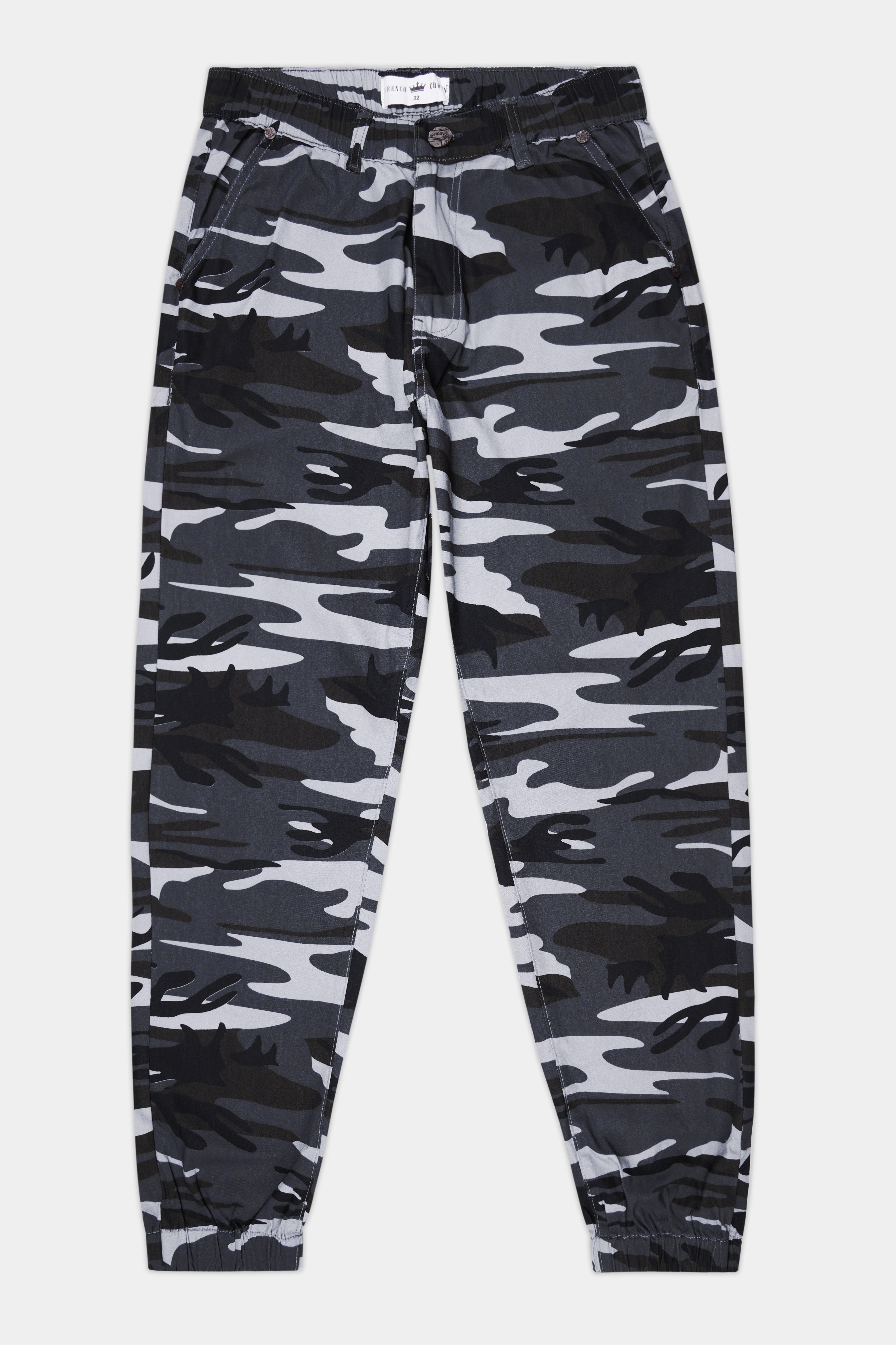 Ship Gray Camouflage Printed Pant