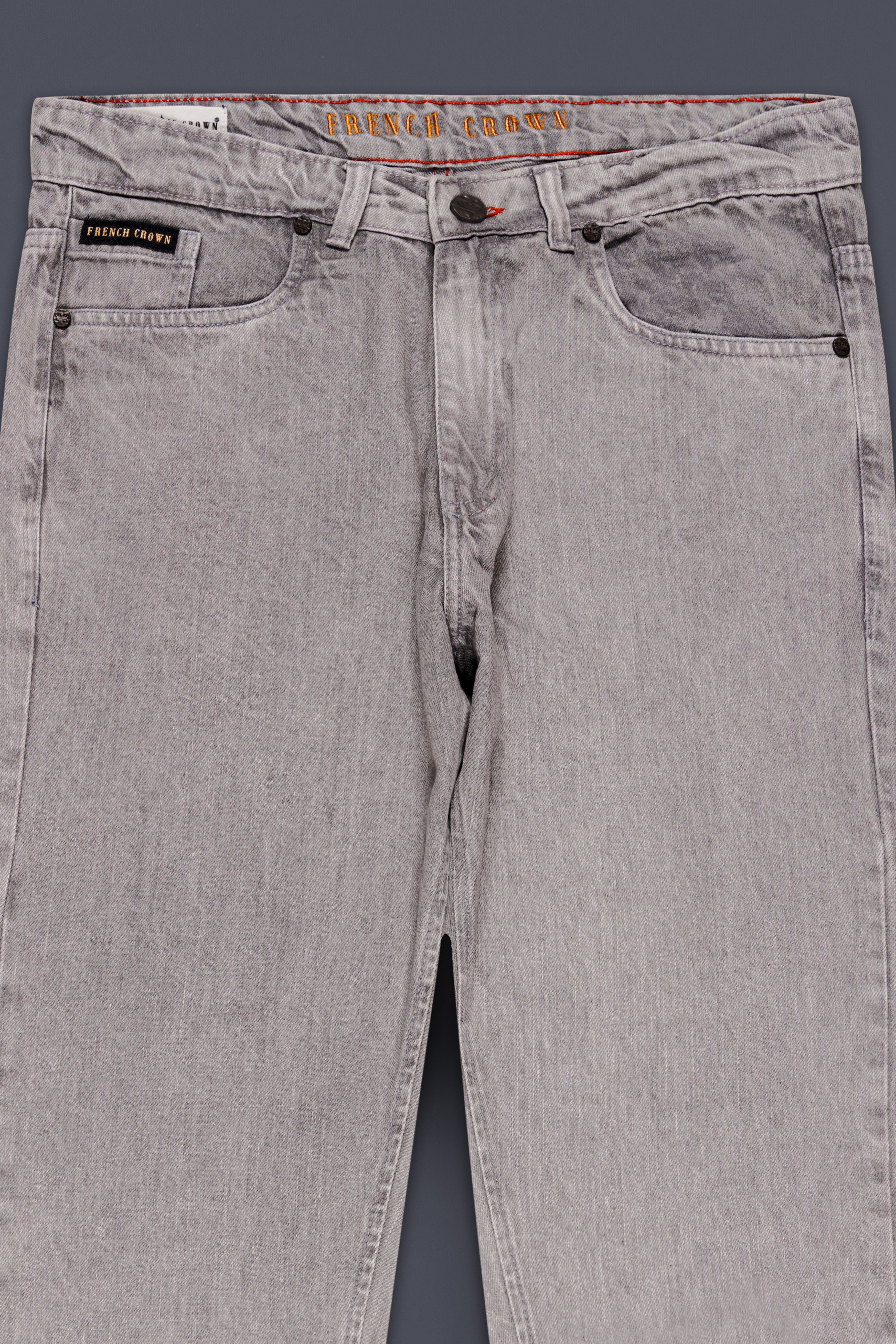 Nobel Gray Rinse Wash Stretchable Denim