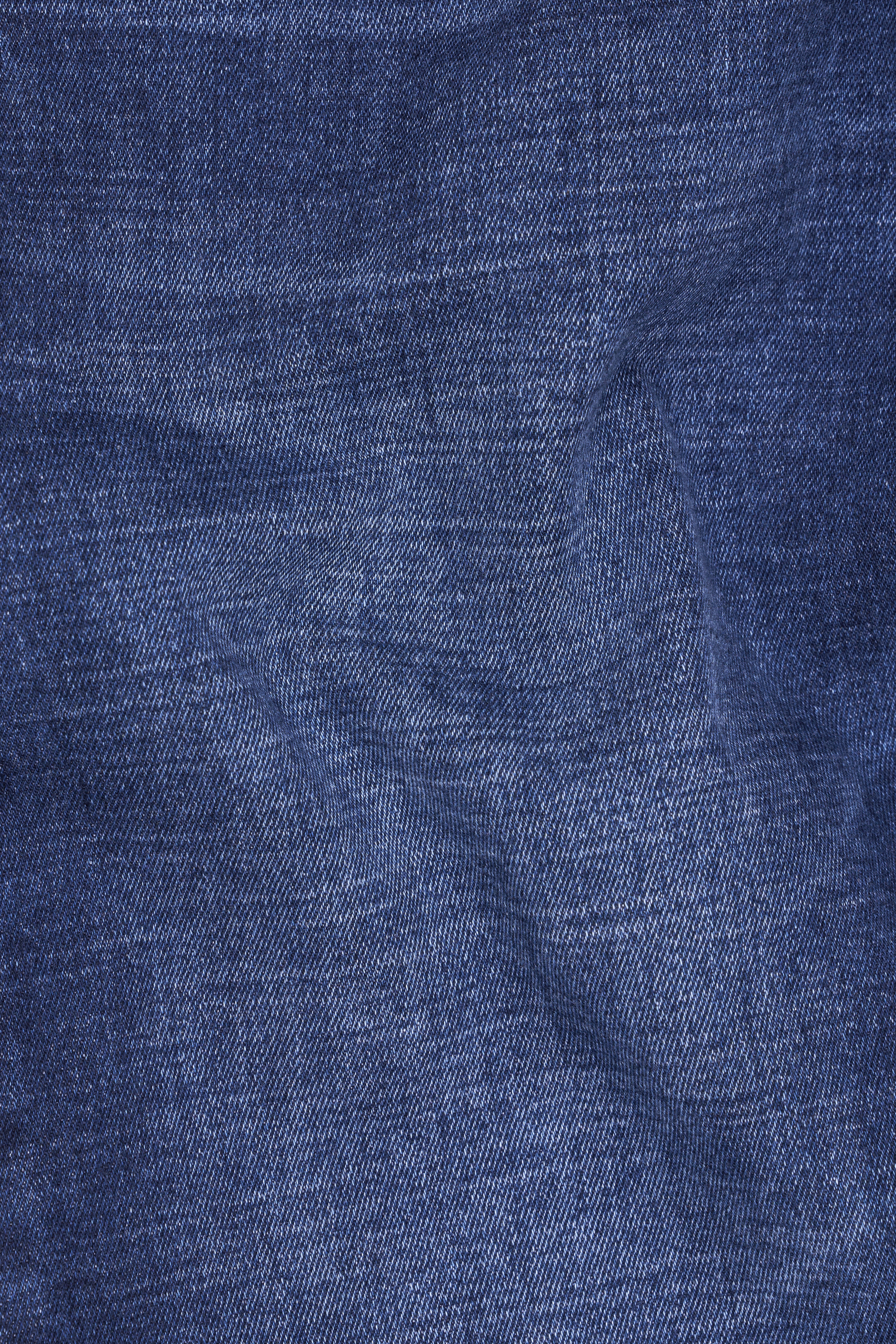 Zodiac Blue Whiskering Wash Emoji Hand Painted Stretchable Denim J166-ART-30, J166-ART-32, J166-ART-34, J166-ART-36, J166-ART-38, J166-ART-40
