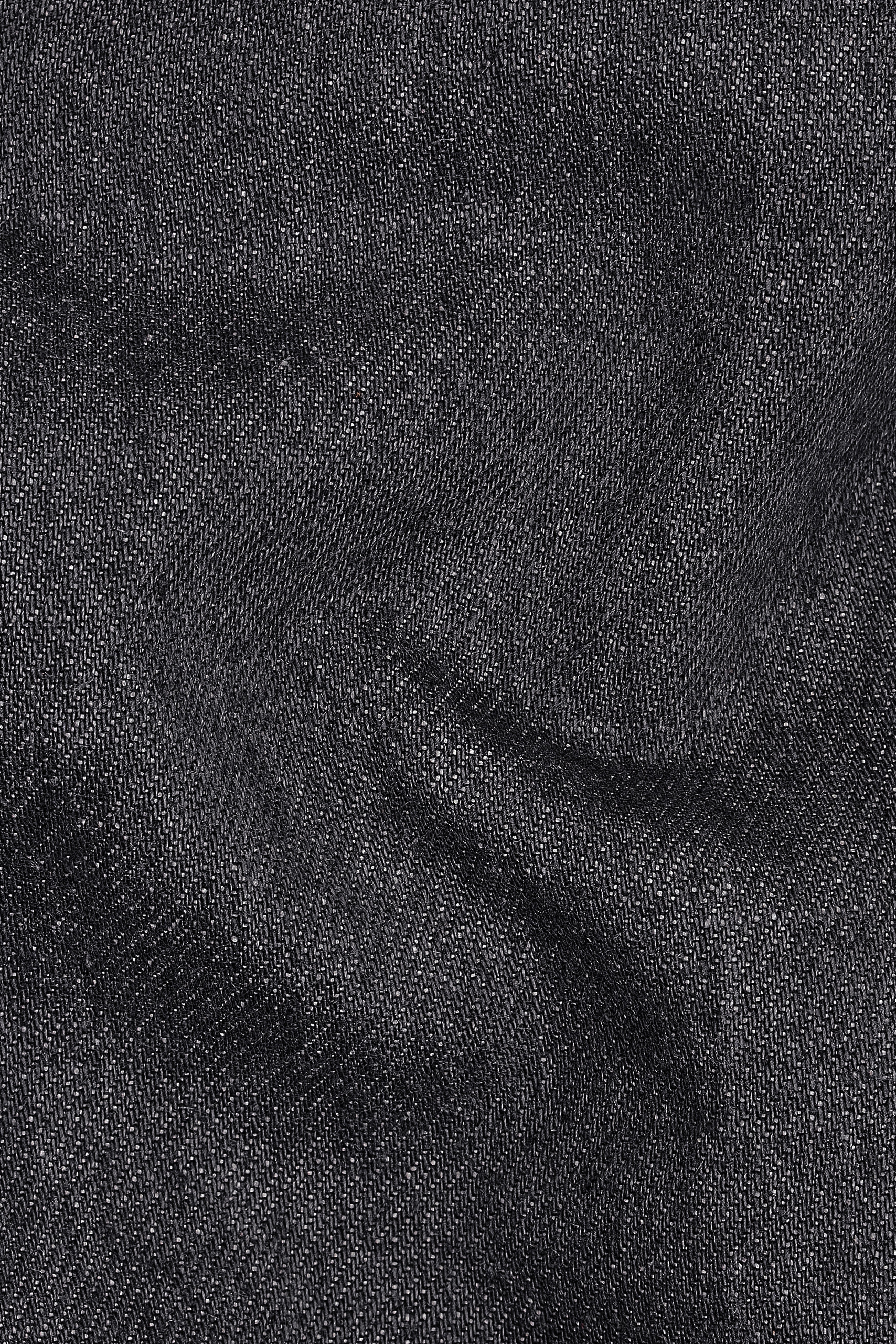 Smokey Gray Rinse Wash Cargo Denim