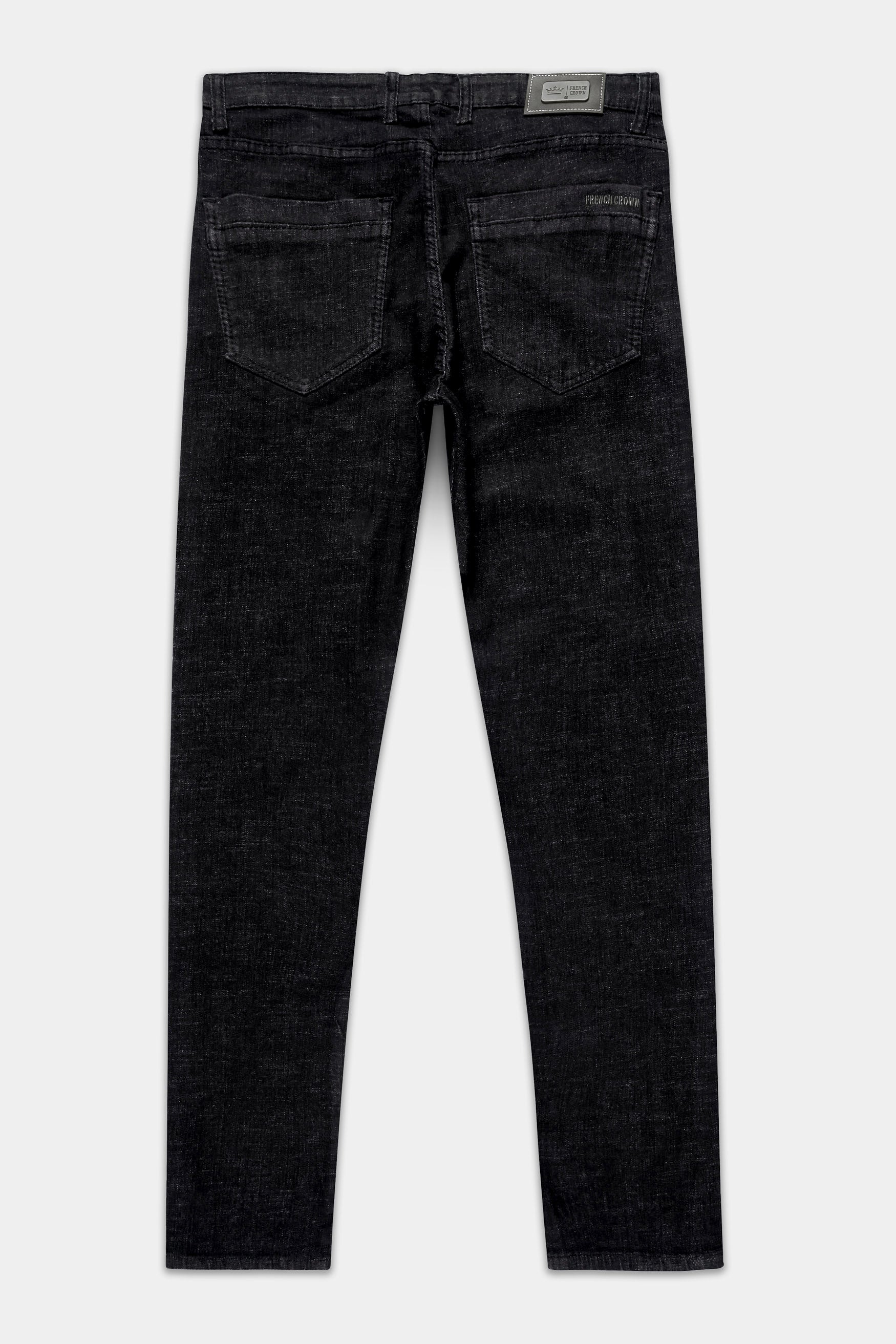 Woodsmoke Black Rinse Wash Clean Look Denim