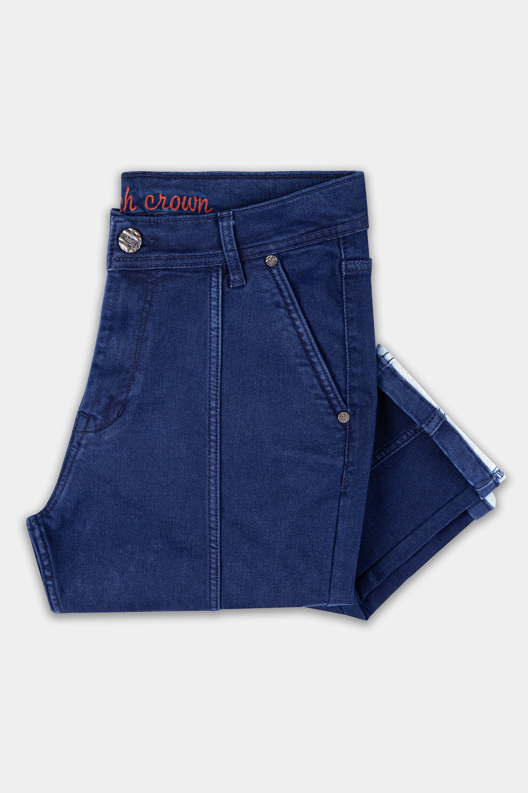 Nile Blue Rinse Wash Denim