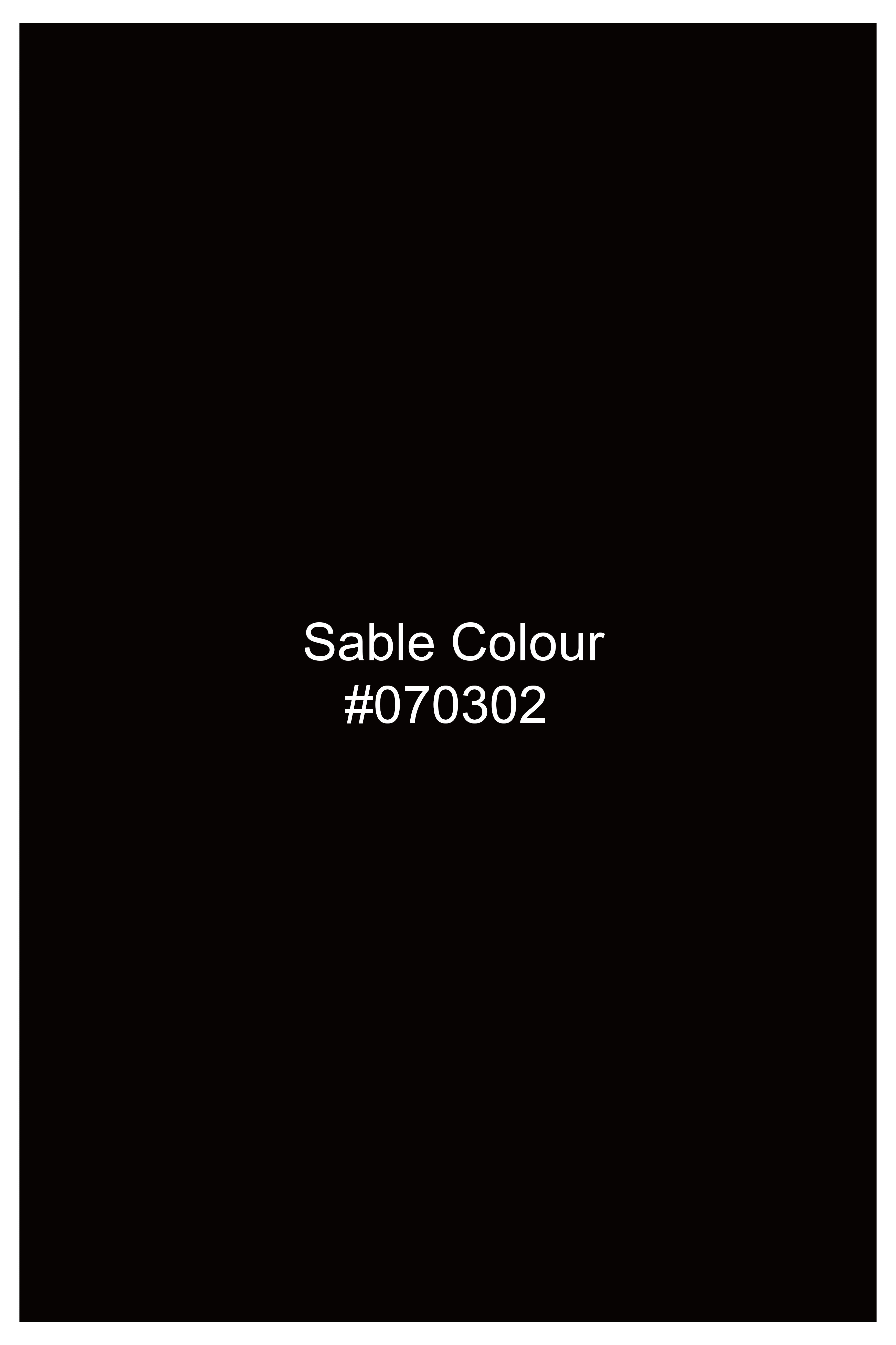 Noctis-Sable Black Clean Look Stretchable Denim