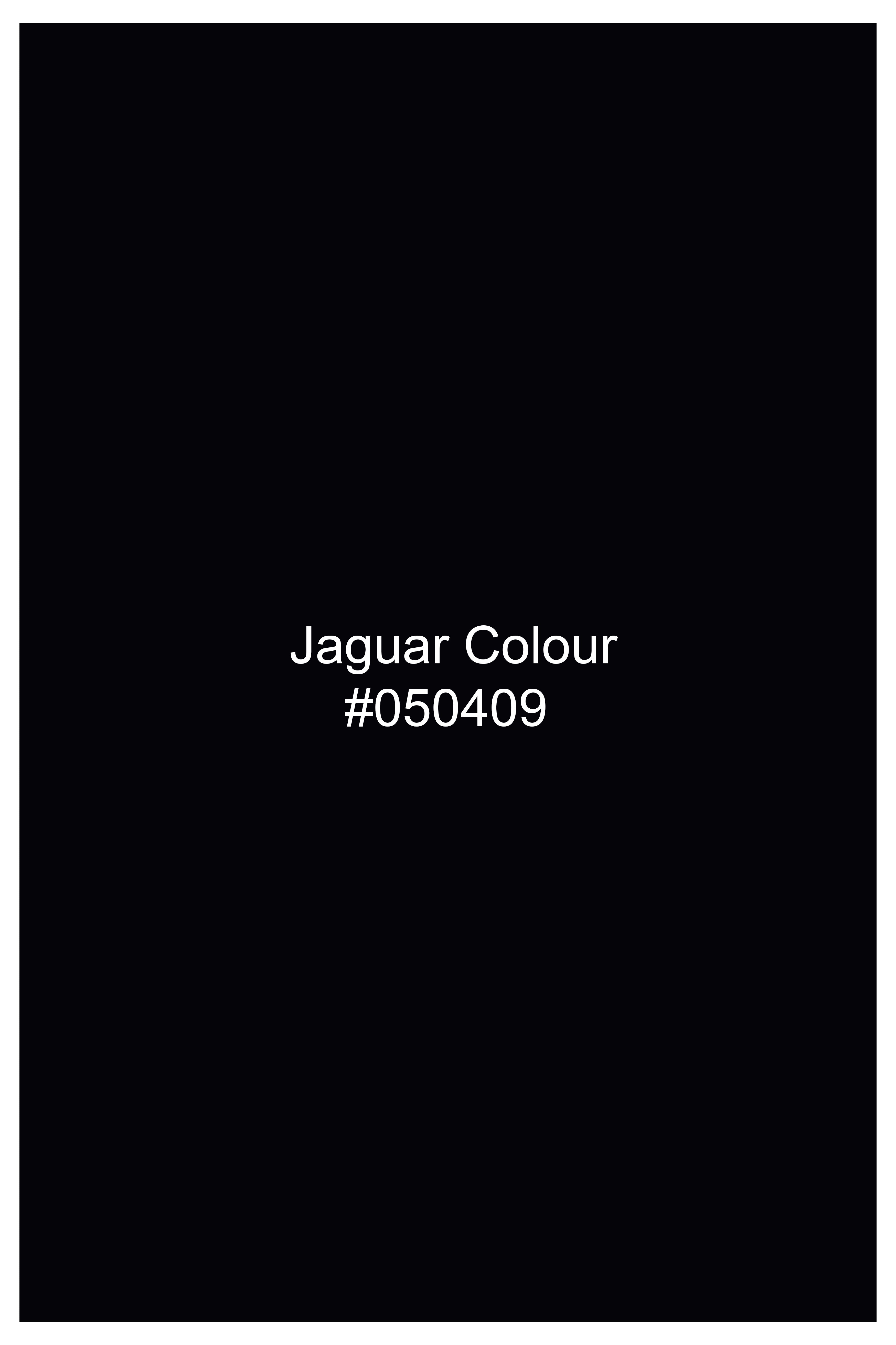 Prowla-Jaguar Black Clean Look Stretchable Cargo Denim