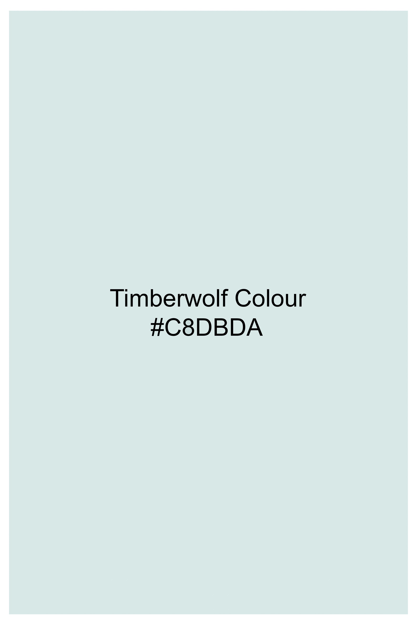Timberwolf Blue Subtle Sheen Super Soft Premium Cotton Kurta