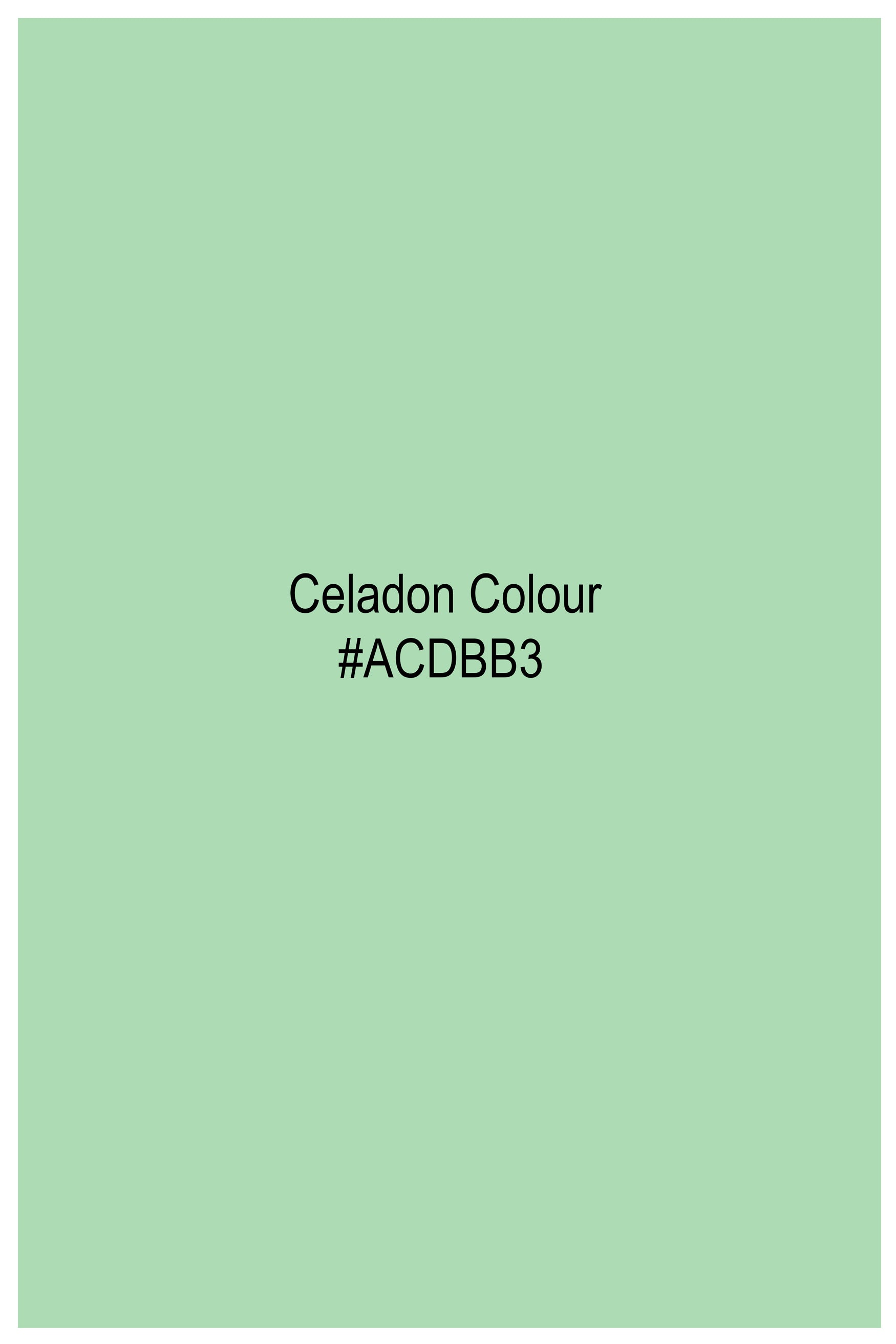 Celadon Green Subtle Sheen Super Soft Premium Cotton Kurta