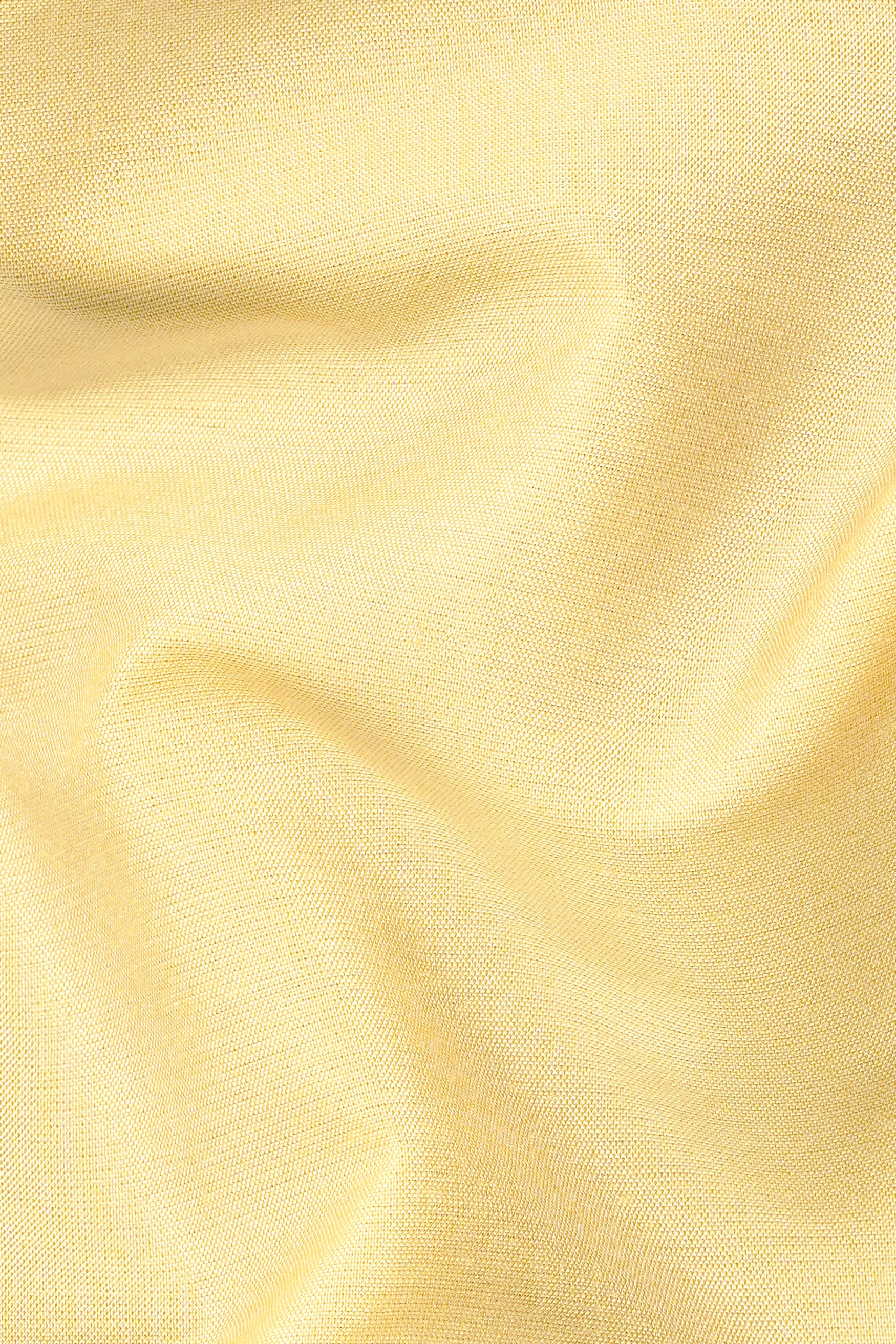 Hampton Yellow Subtle Sheen Viscose Kurta