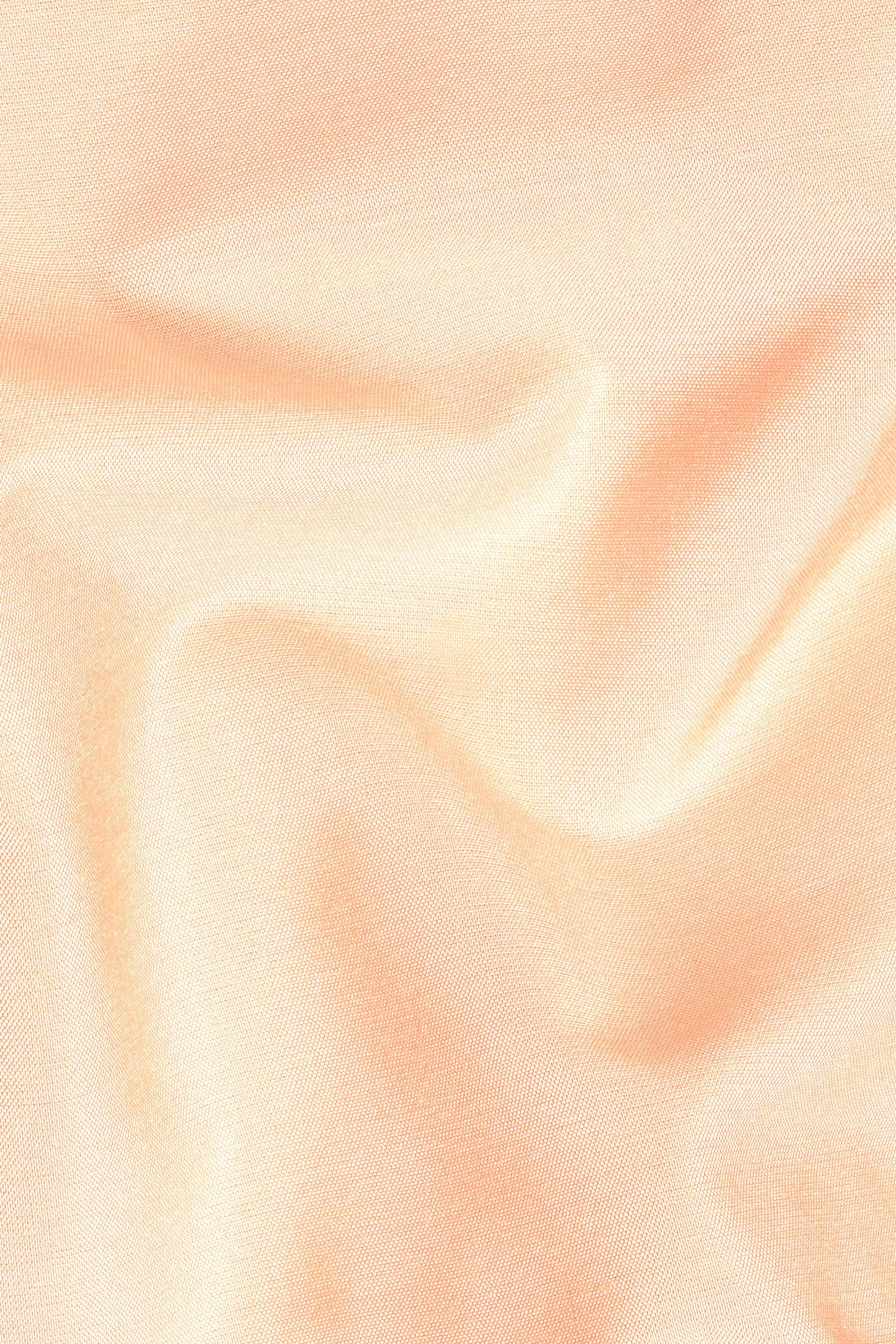 Peach Subtle Sheen Viscose Kurta