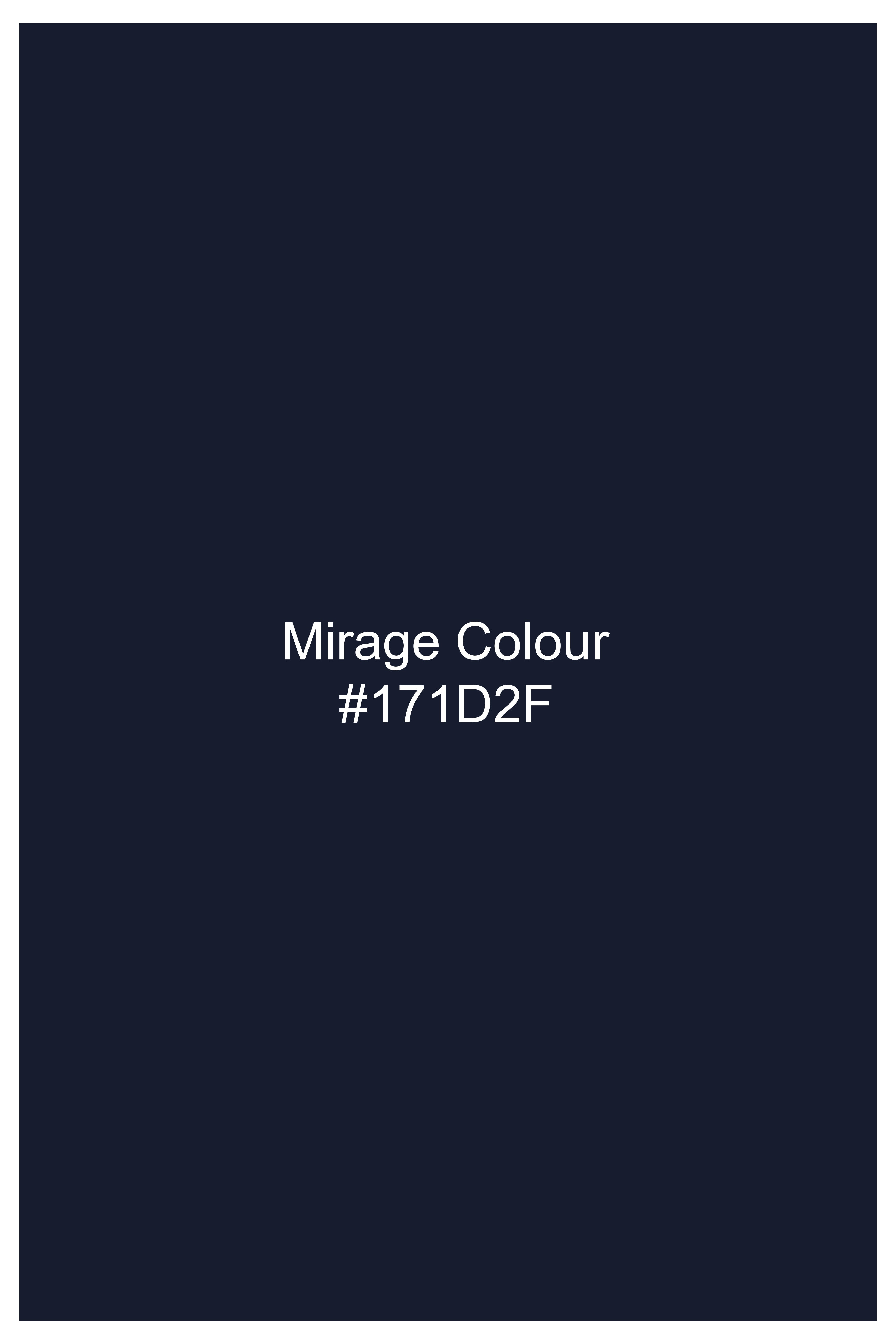 Mirage Blue Subtle Sheen Viscose Kurta