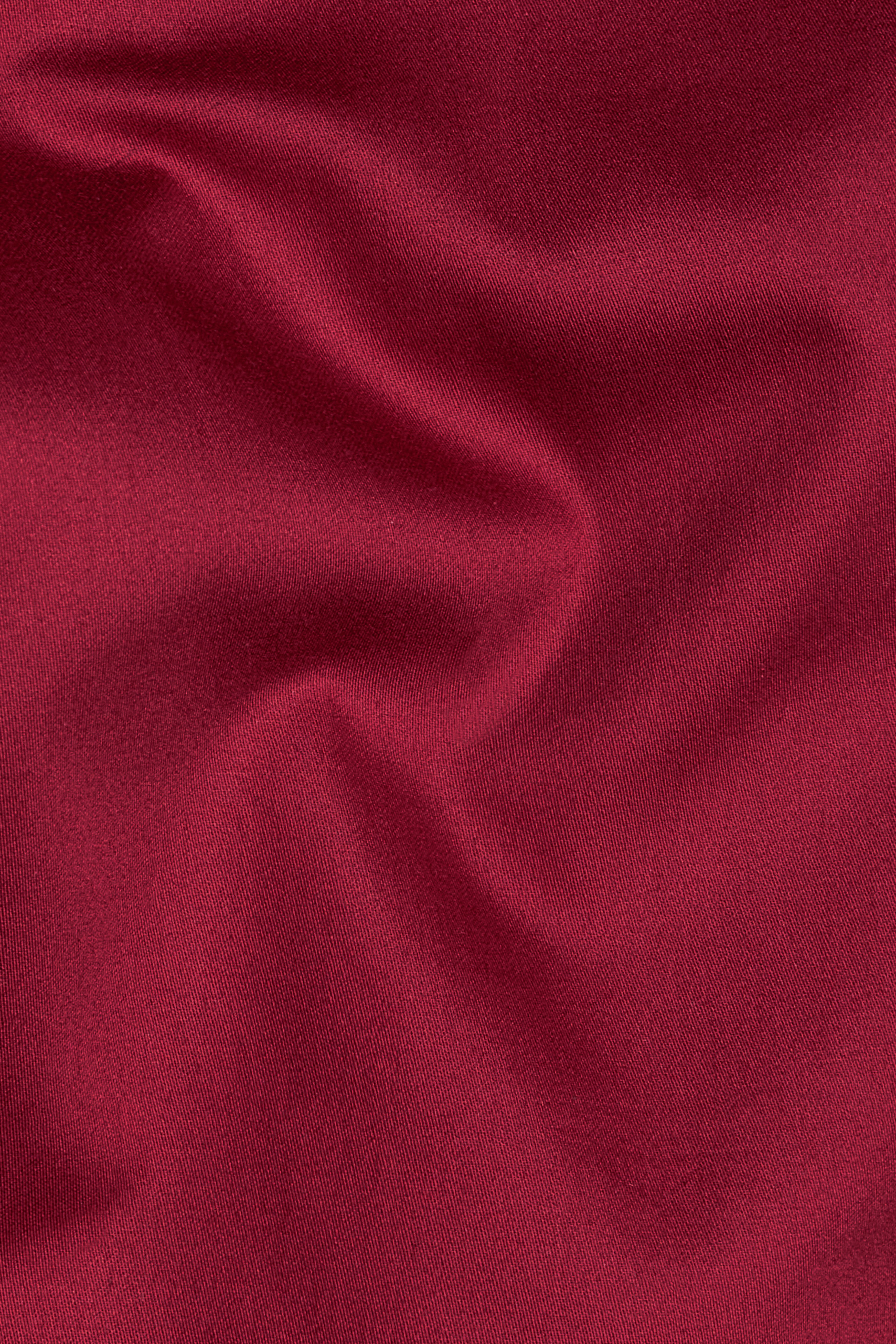 Vivid Auburn Red Subtle Sheen Super Soft Premium Cotton Kurta Set