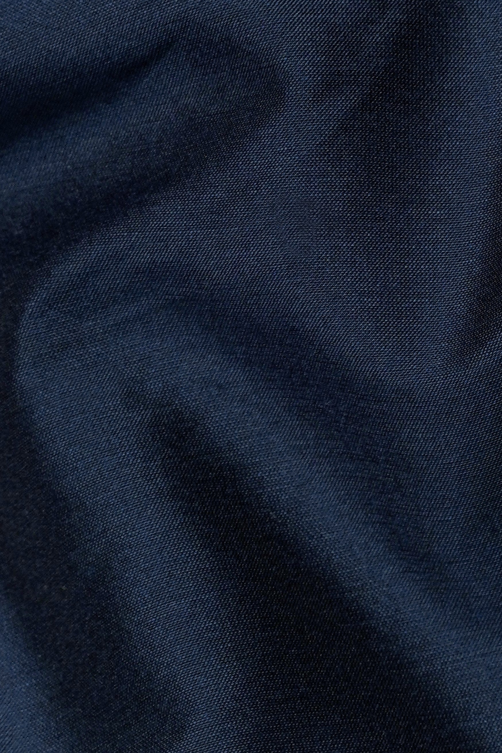 Haiti Blue Subtle Sheen Viscose Kurta Set