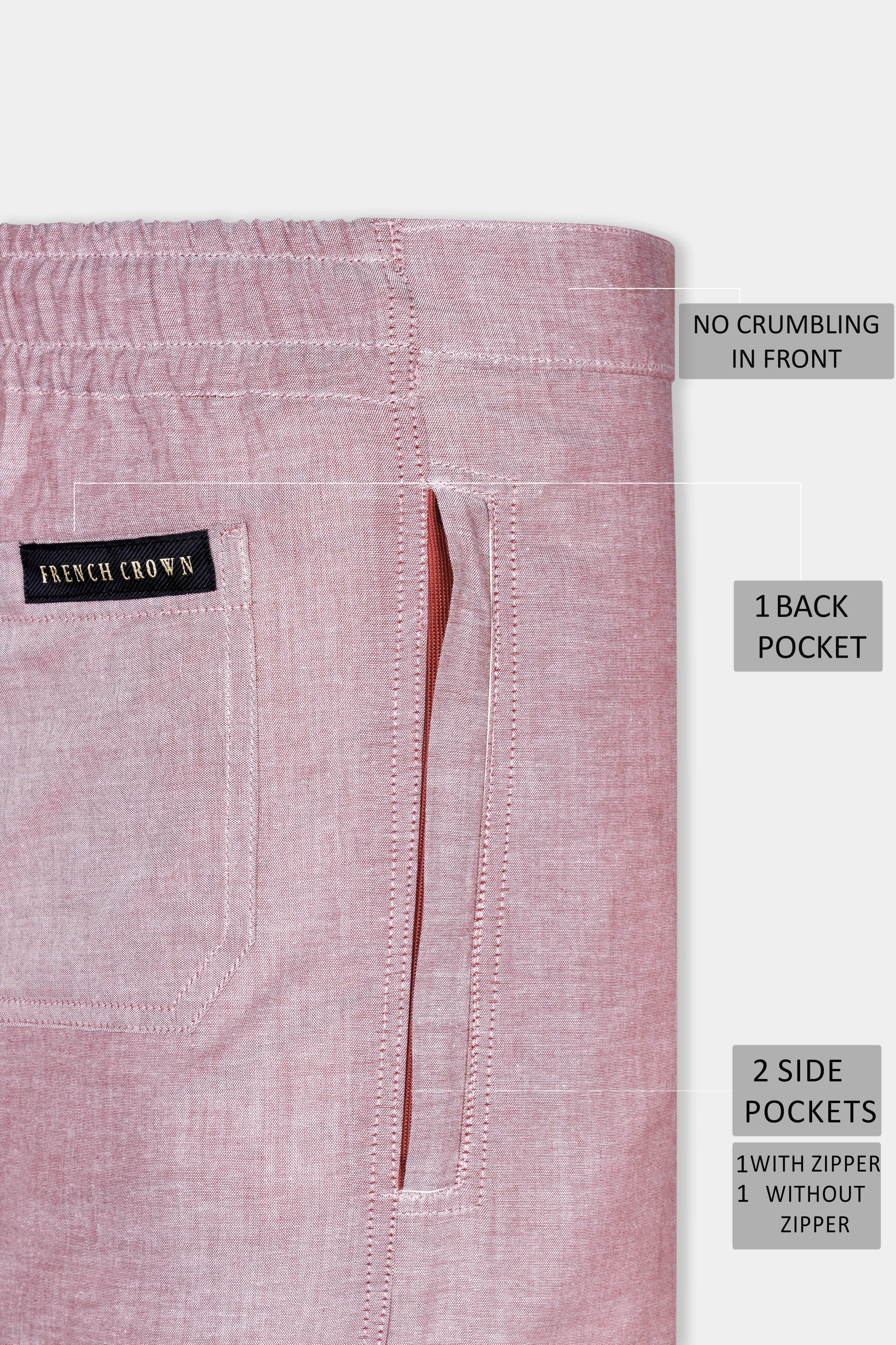 Careys Purple Royal Oxford Lounge Pant