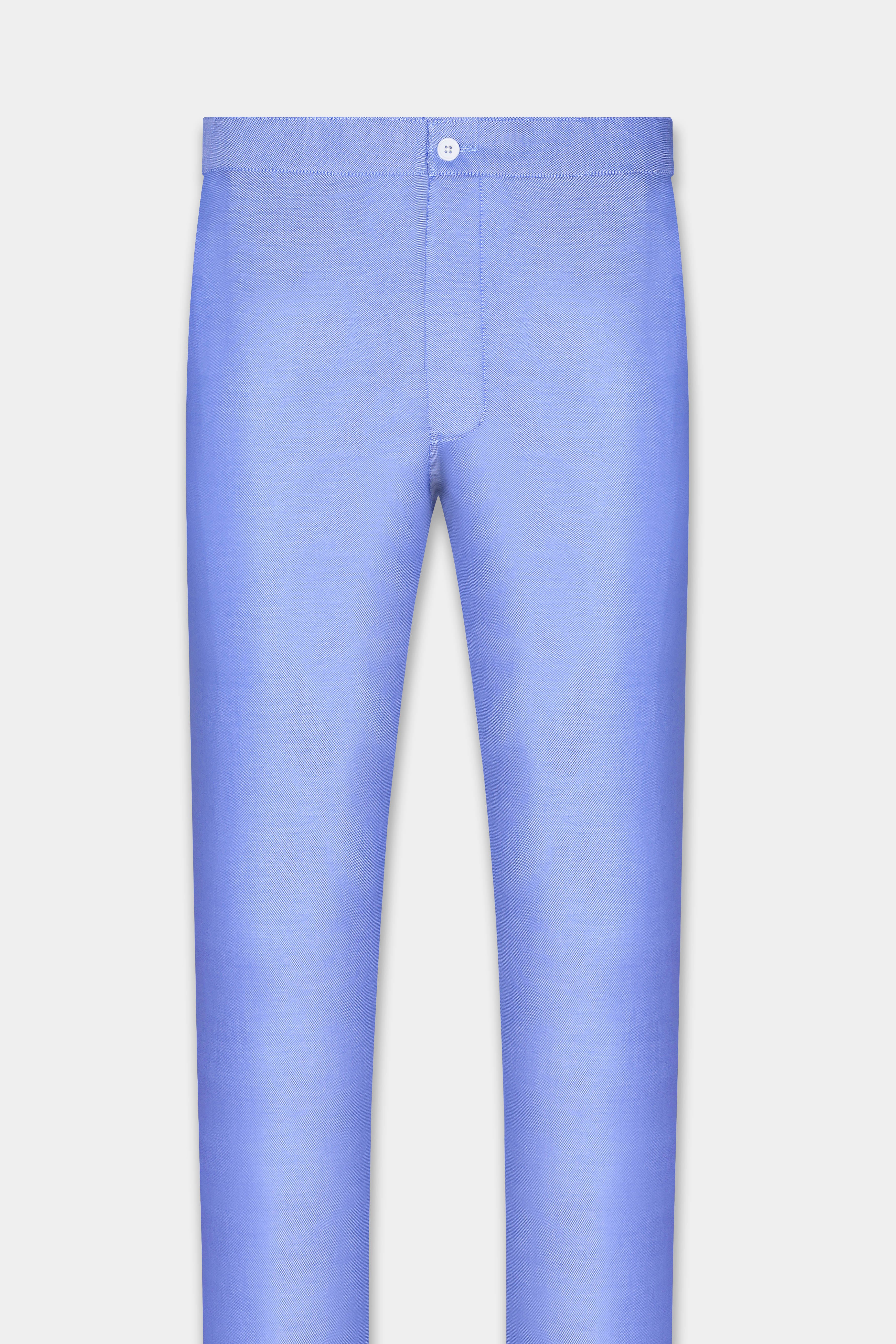 Perano Blue Super Soft Royal Oxford Cotton Lounge Pant