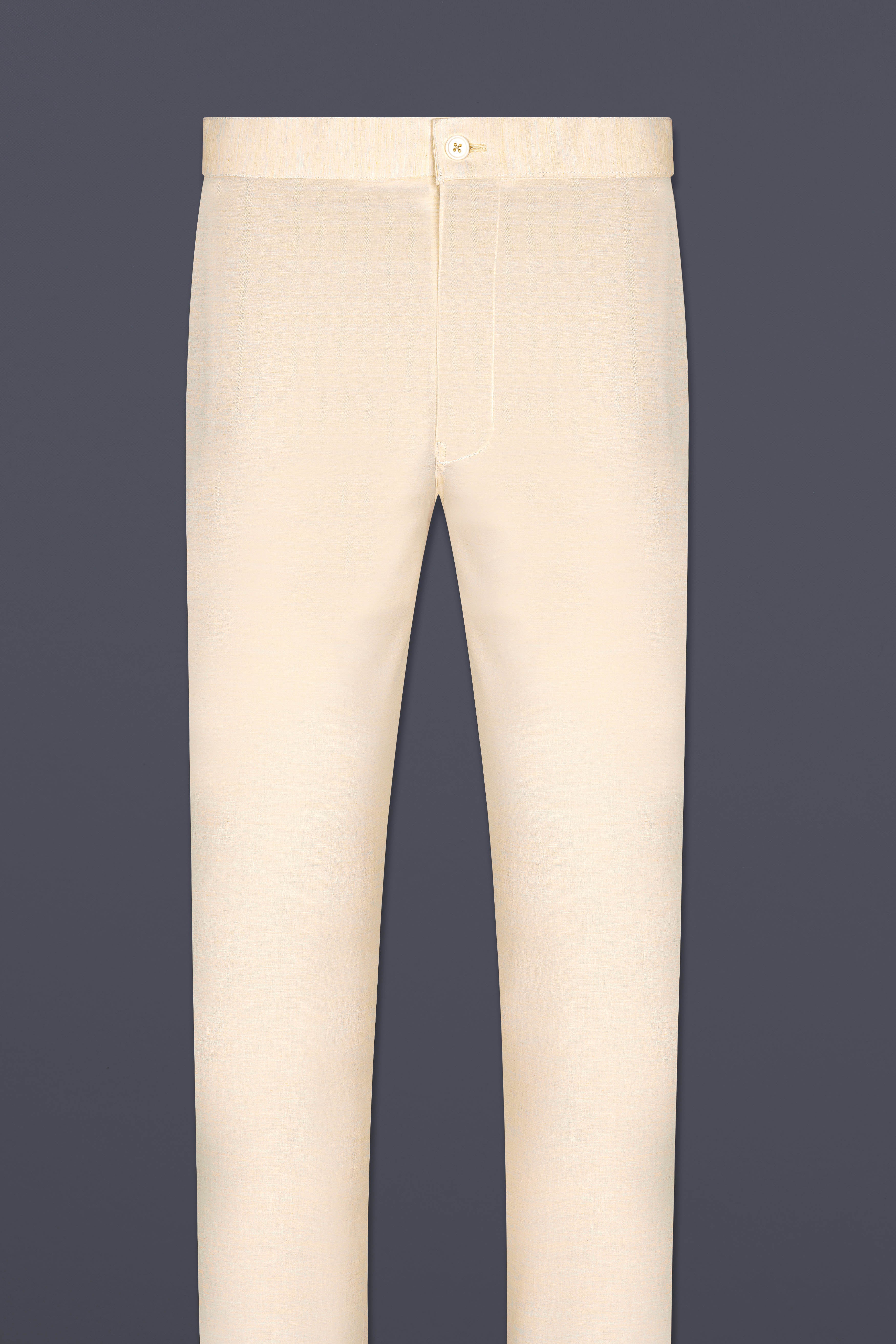 Karry Cream Royal Oxford Cotton Lounge Pant