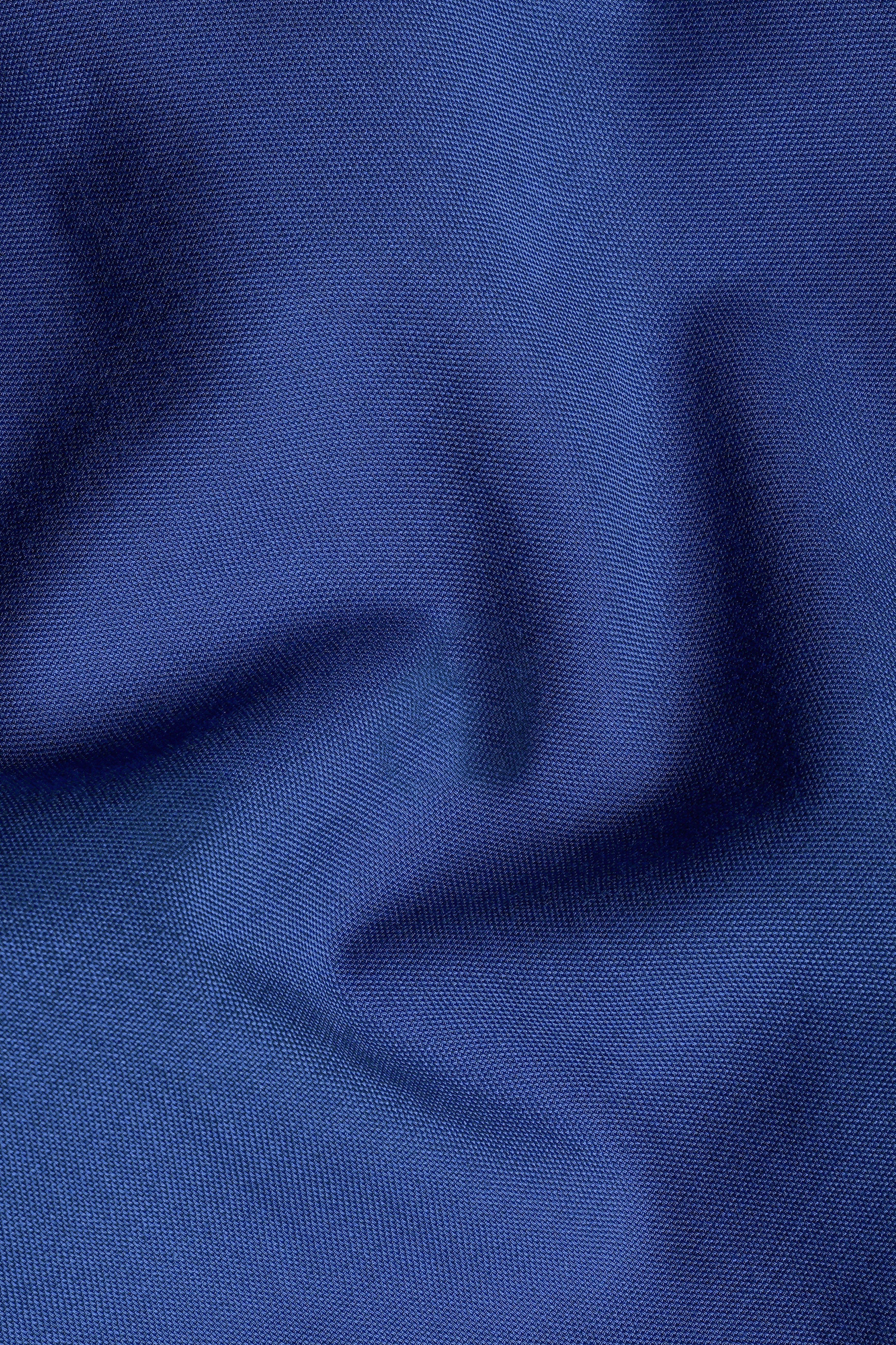 Cobalt Blue Royal Oxford Cotton Lounge Pant