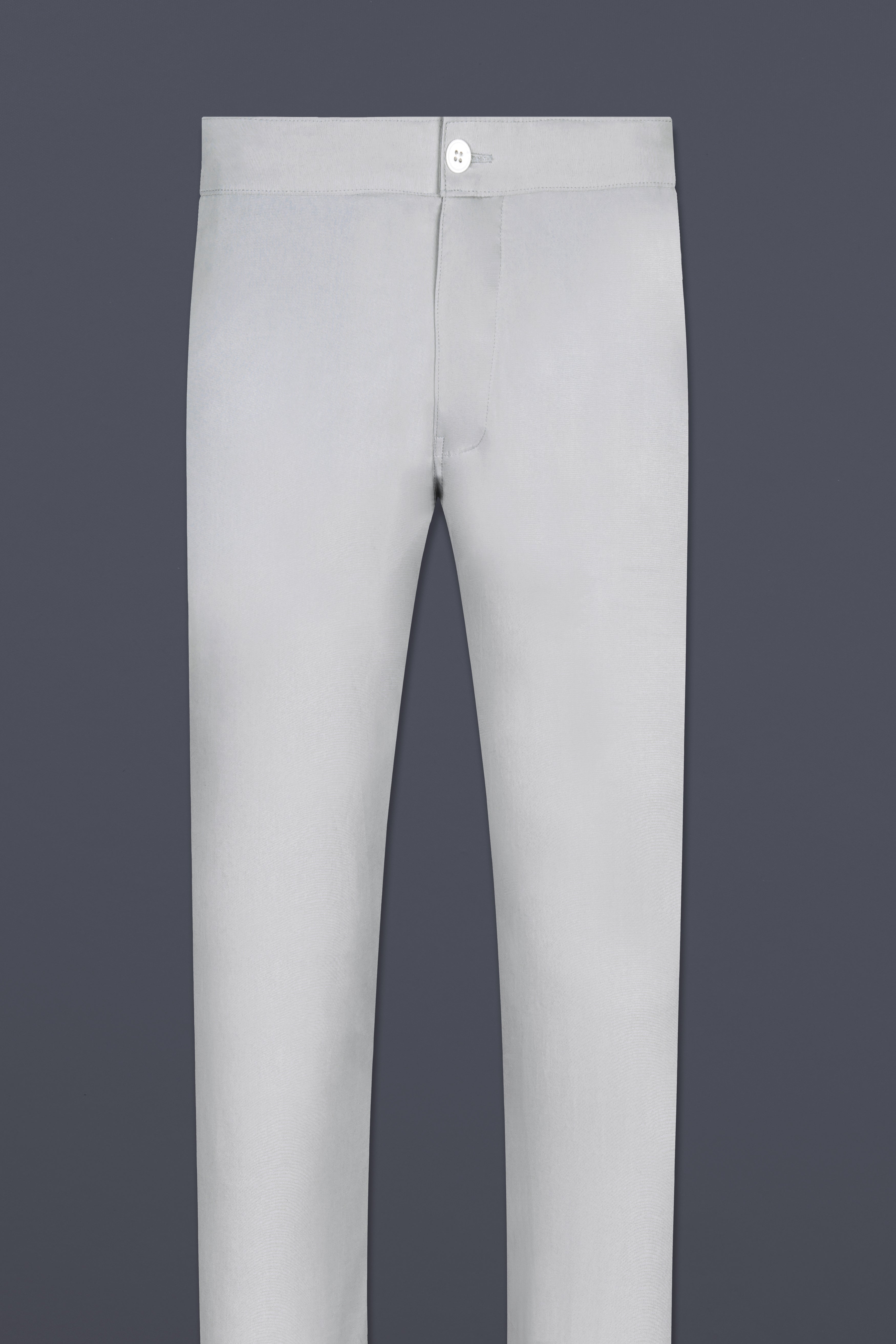 Silver Sand Gray Poplin Giza Cotton Lounge Pant