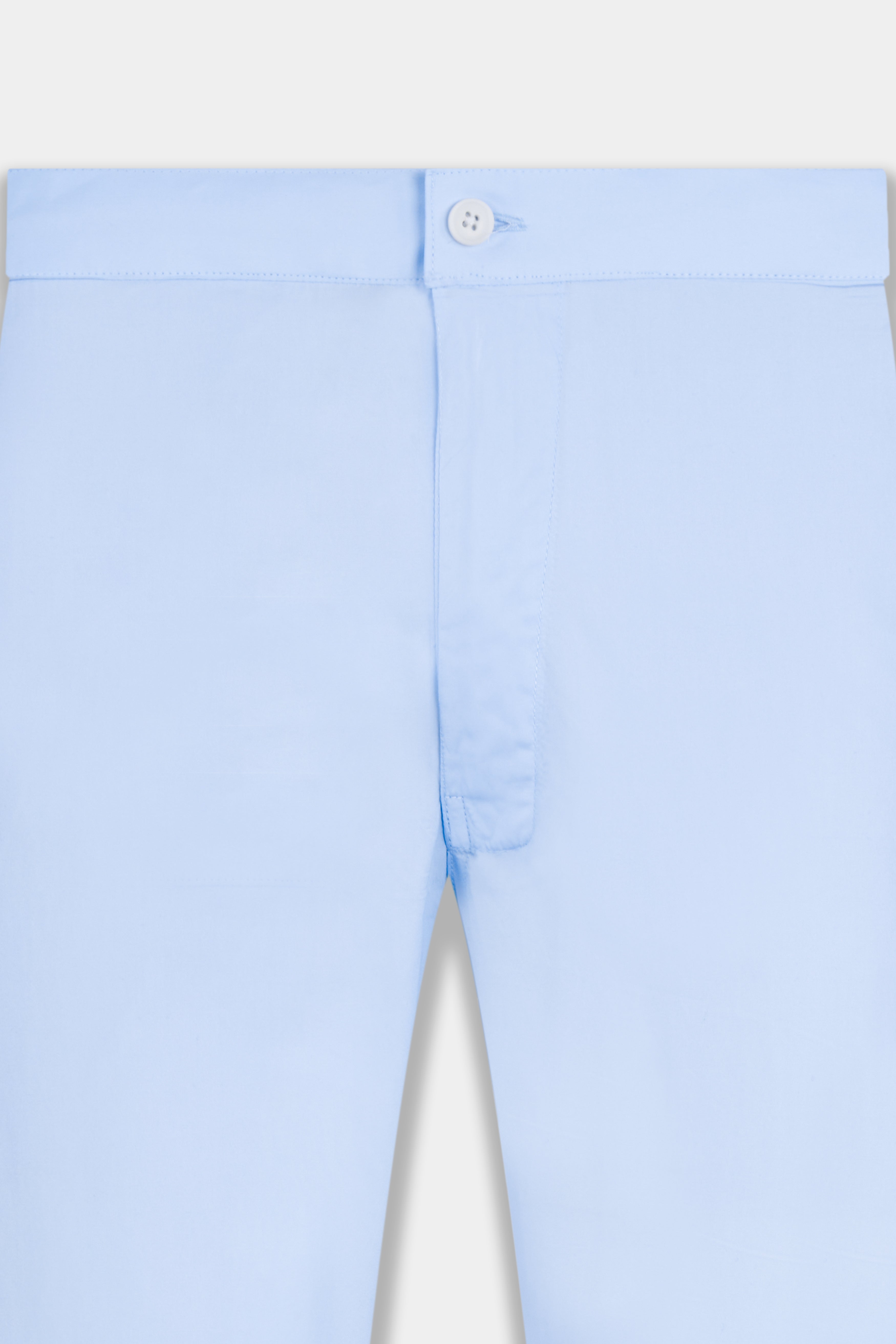 Hawkes Blue Poplin Giza Cotton Lounge Pant