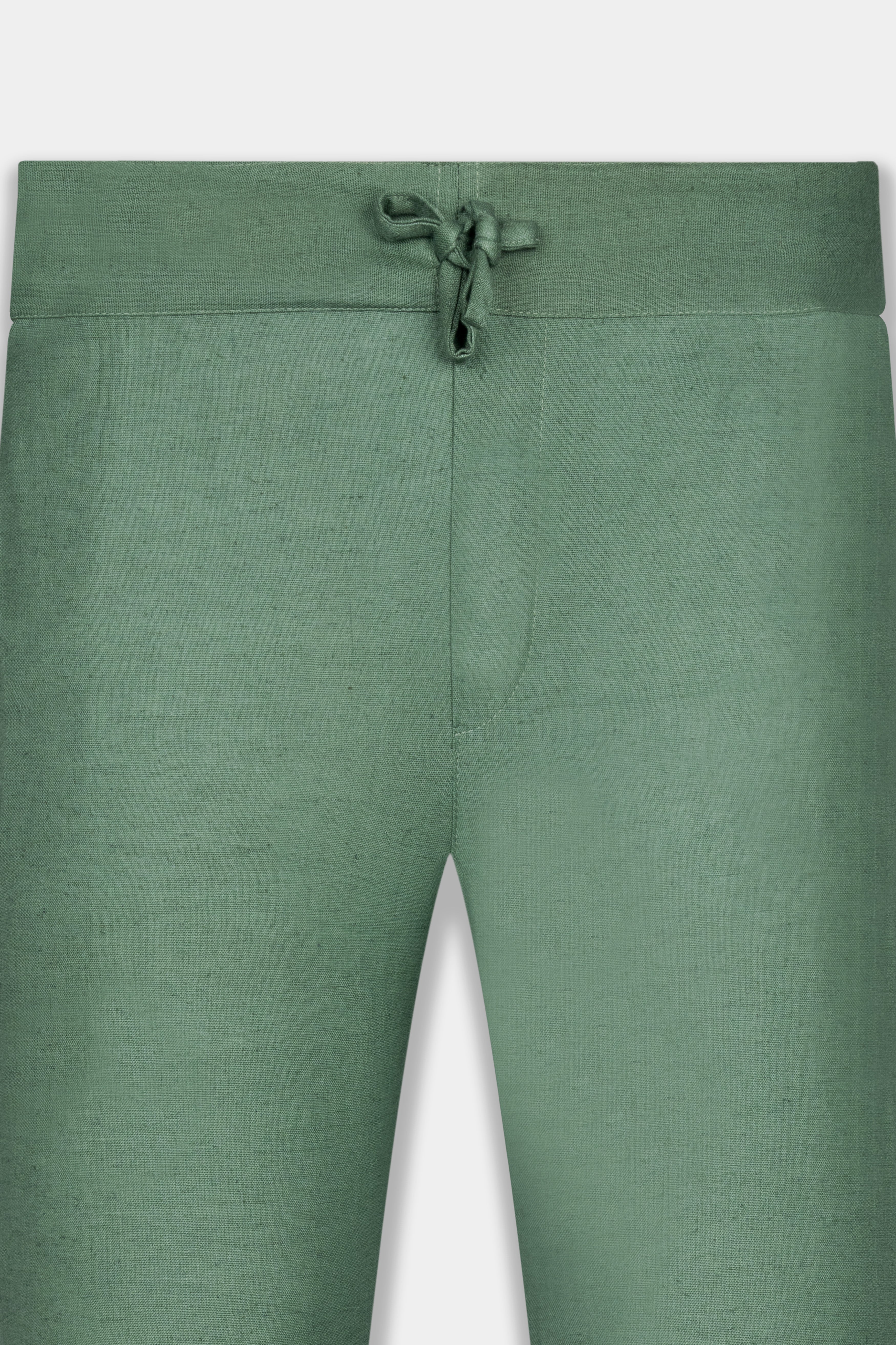 Viridian Green Luxurious Linen Lounge Pant
