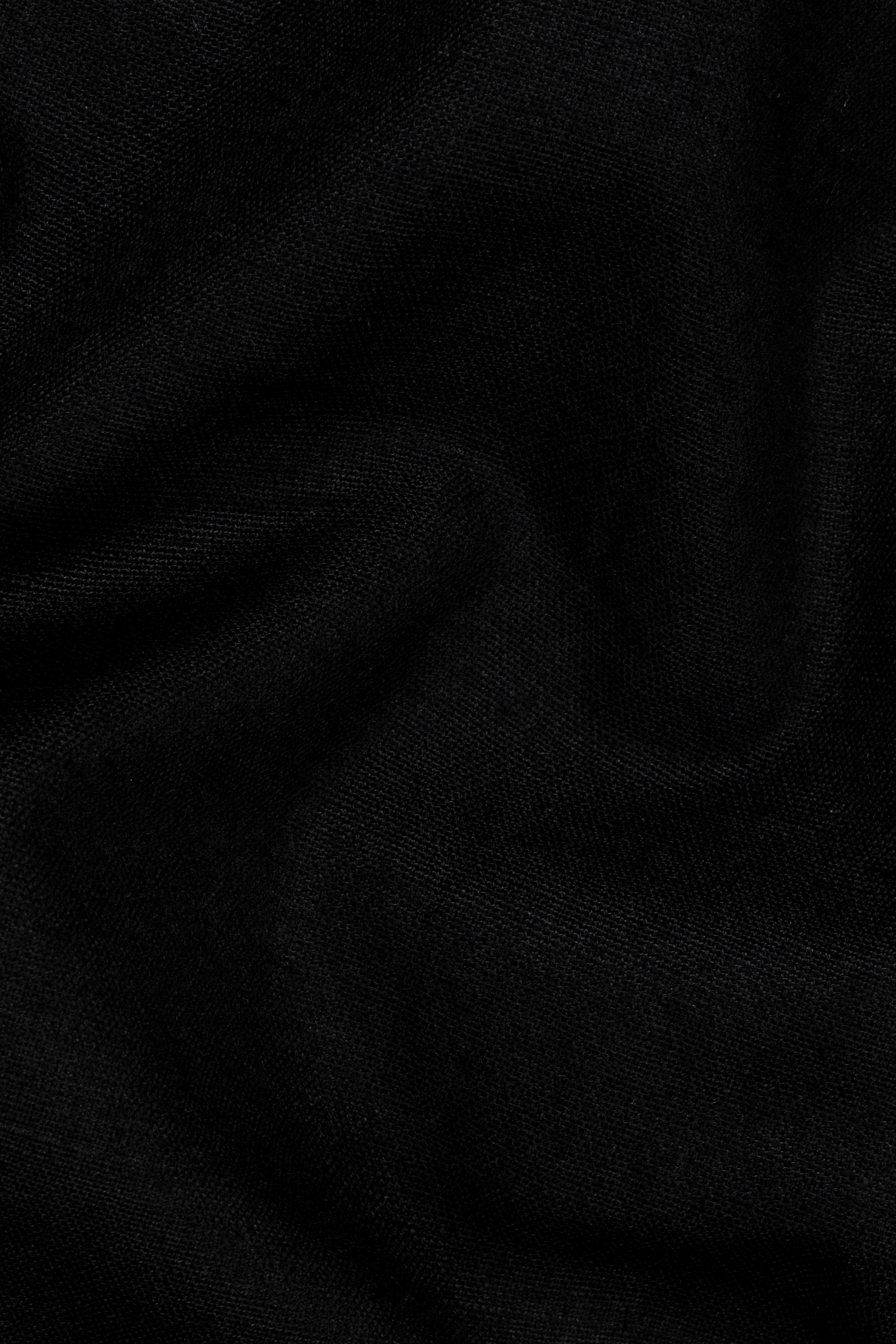 Jade Black Luxurious Linen Lounge Pant