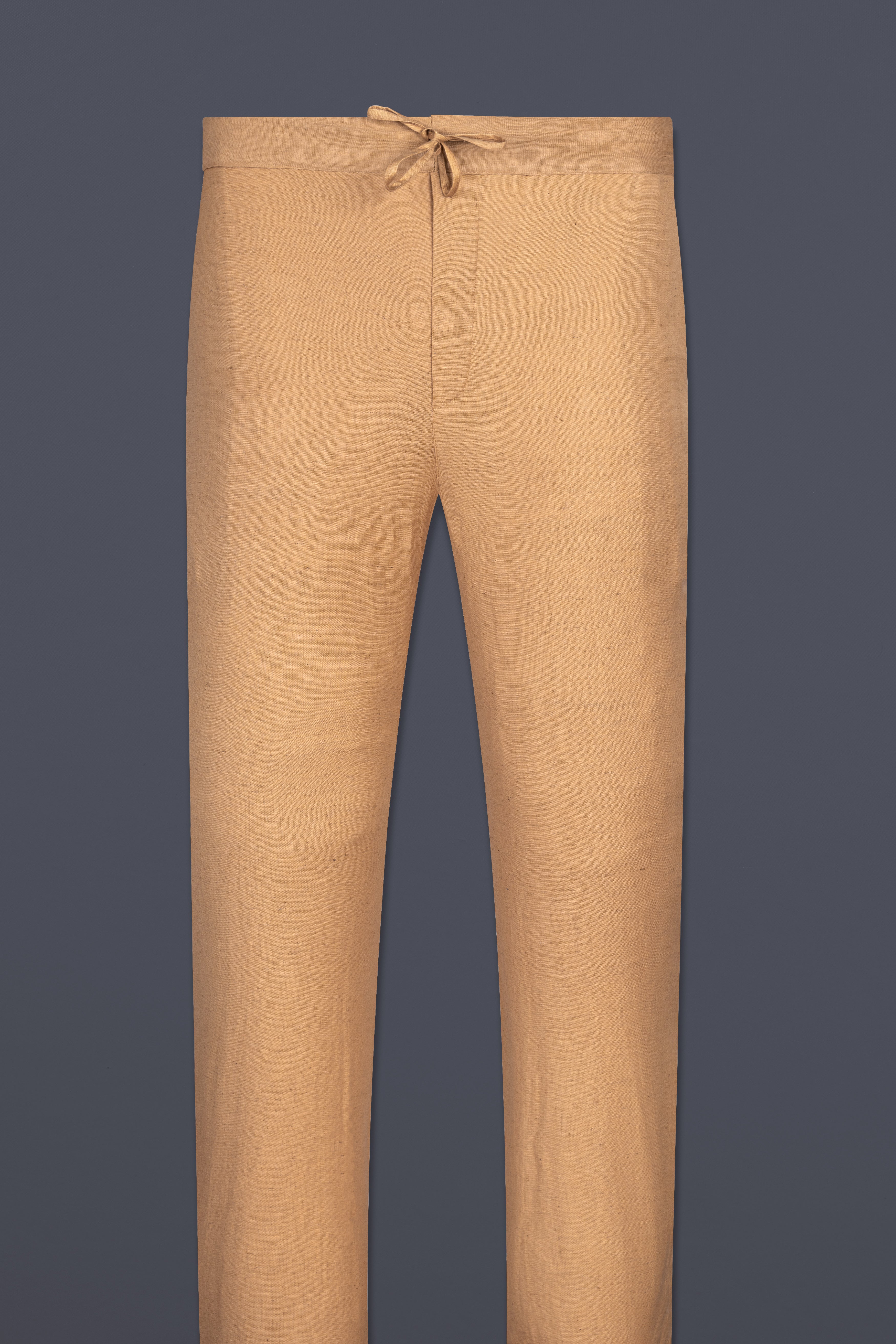 Whiskey Orange Luxurious Linen Lounge Pant