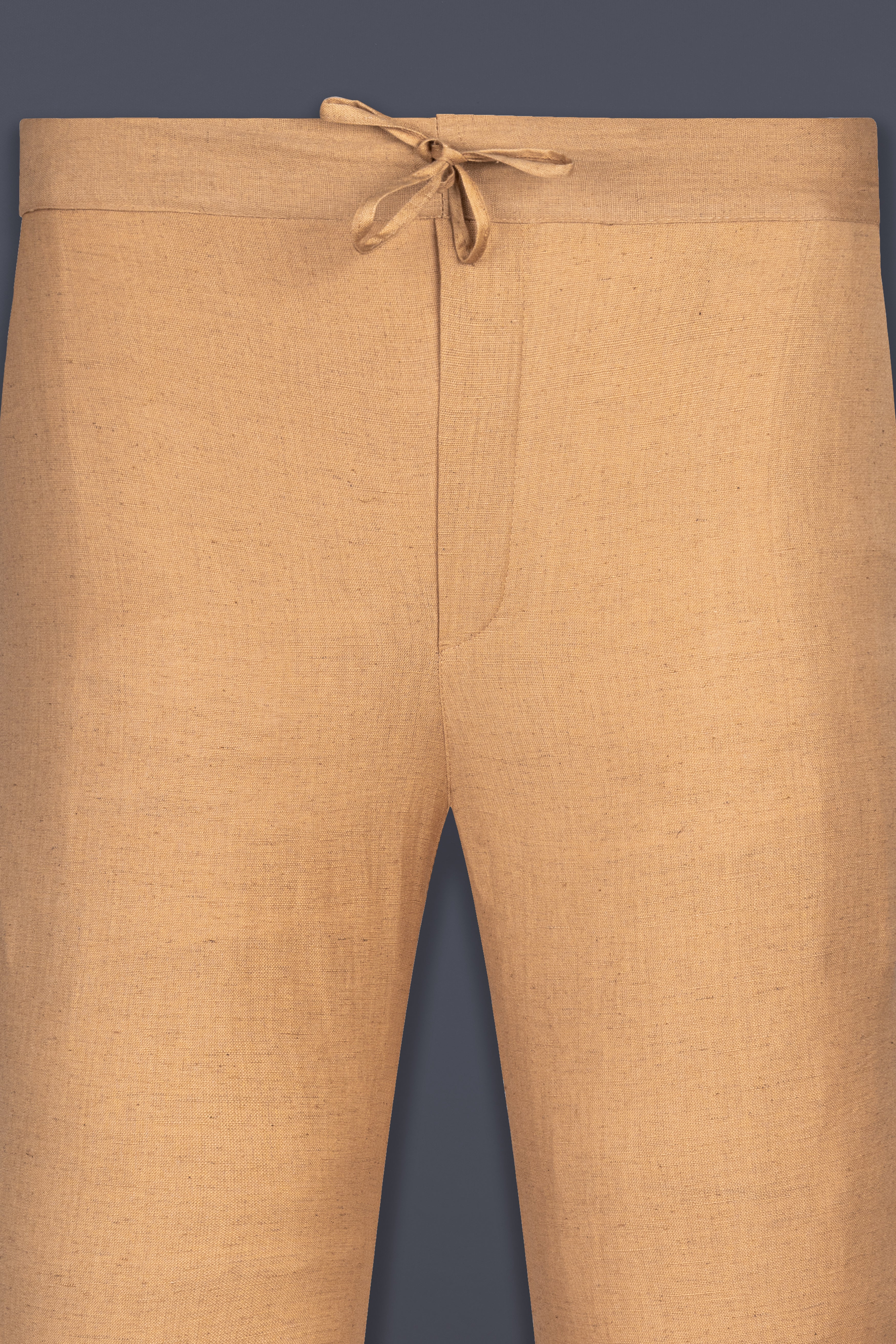 Whiskey Orange Luxurious Linen Lounge Pant