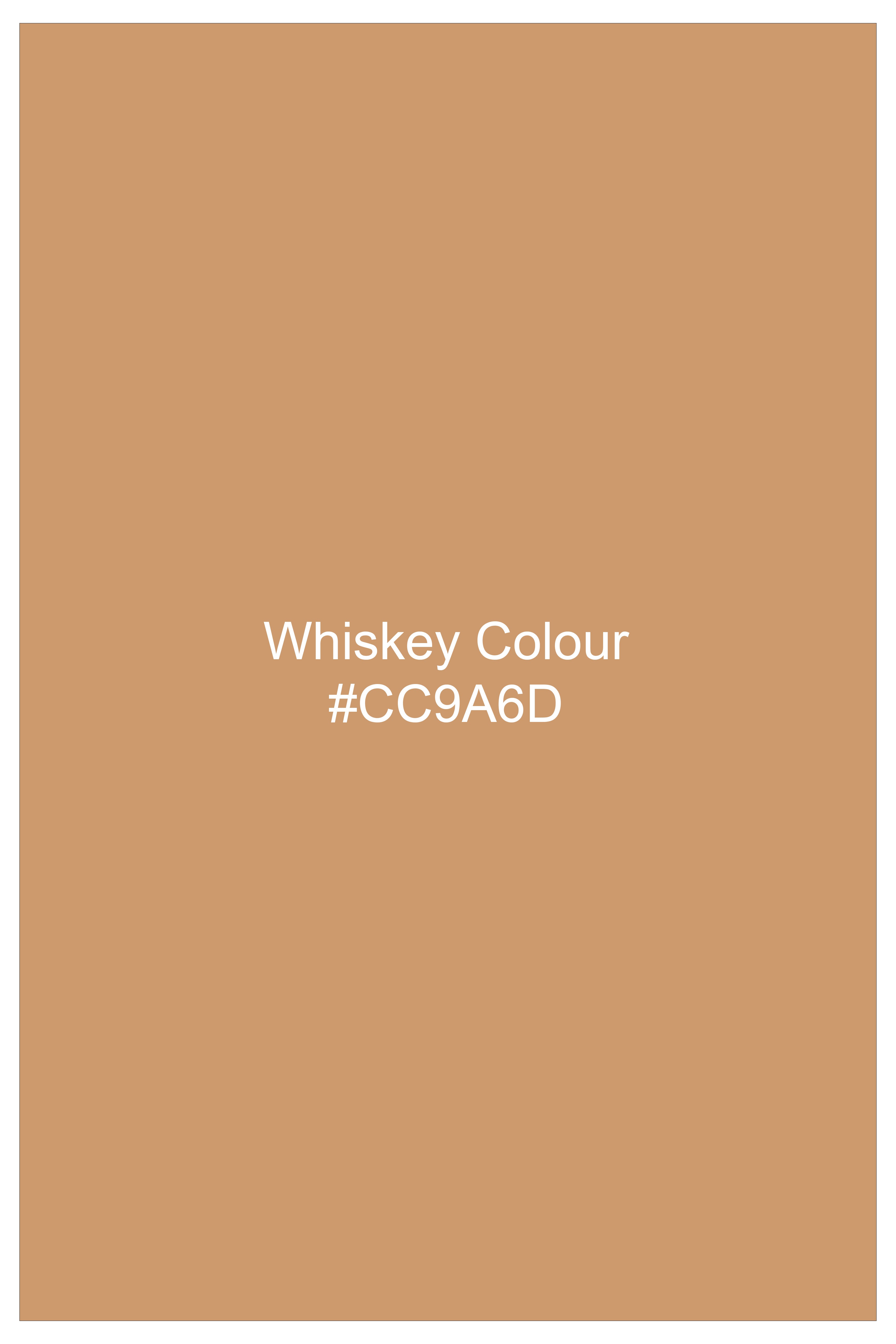 Whiskey Orange Luxurious Linen Lounge Pant