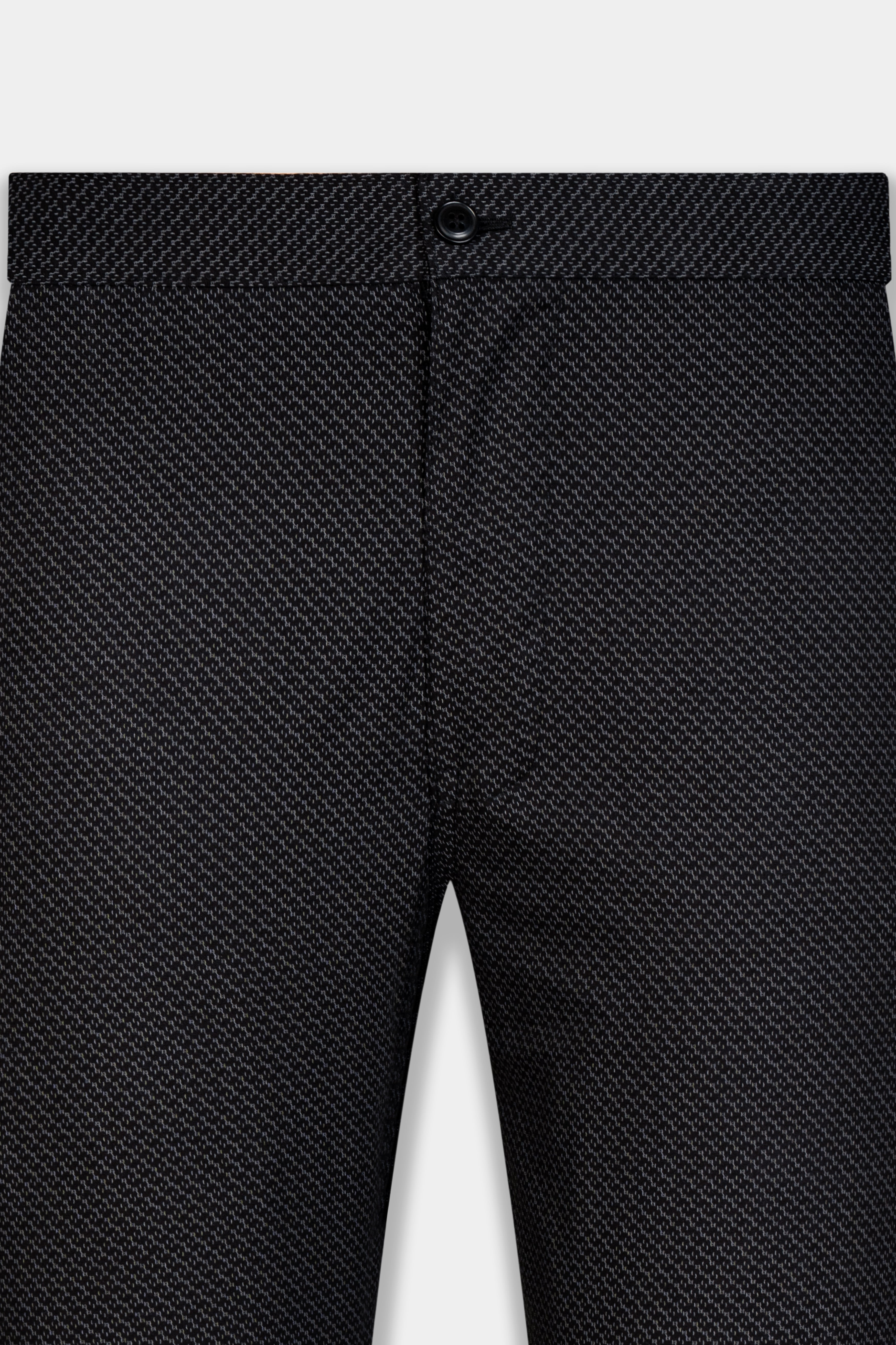 Jade Black printed Poplin Giza Cotton Lounge Pant