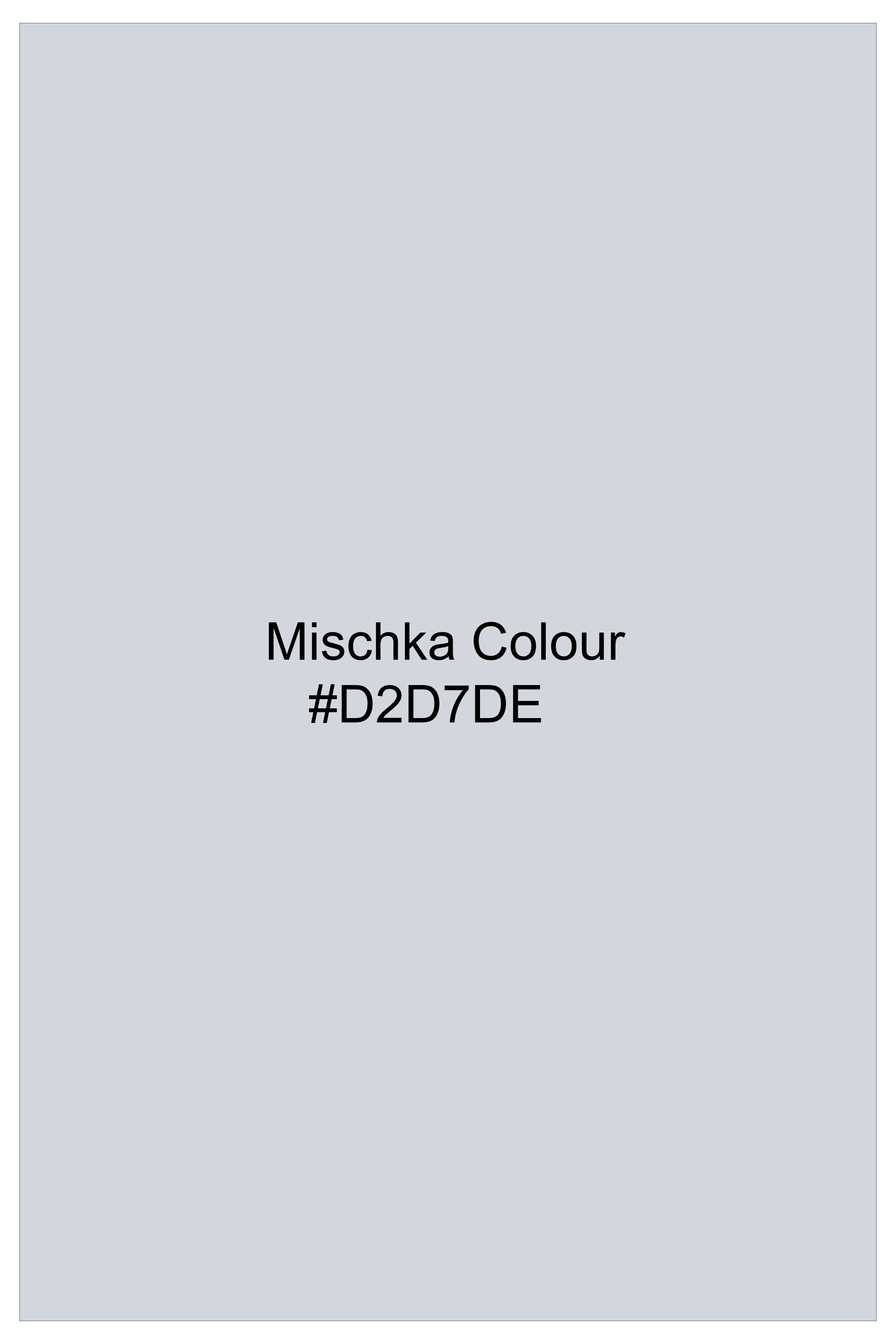 Mischke Gray Premium French Terry Cotton Cargo Joggers