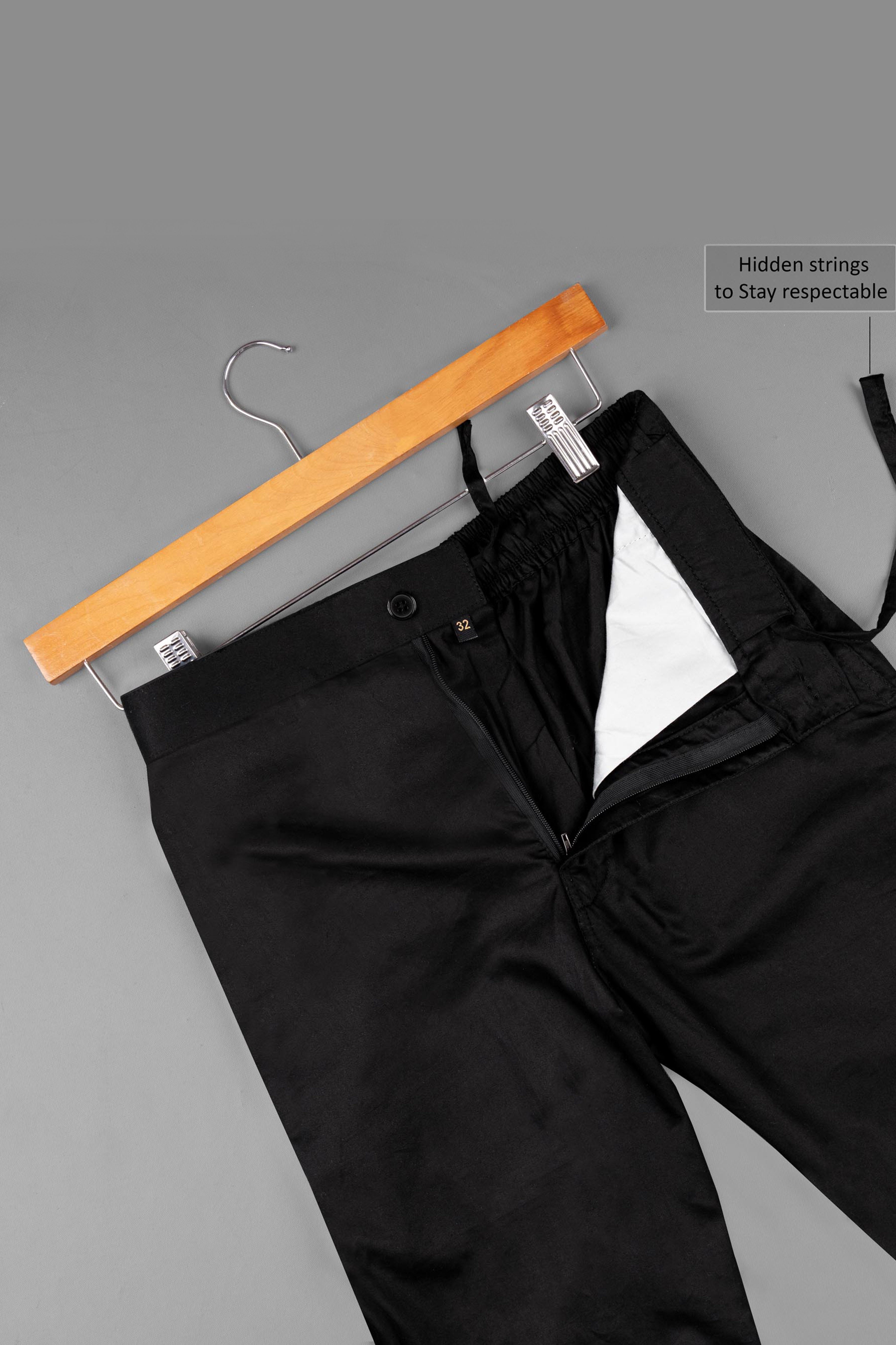 Jade Black Super Soft Premium Cotton Designer Lounge Pant