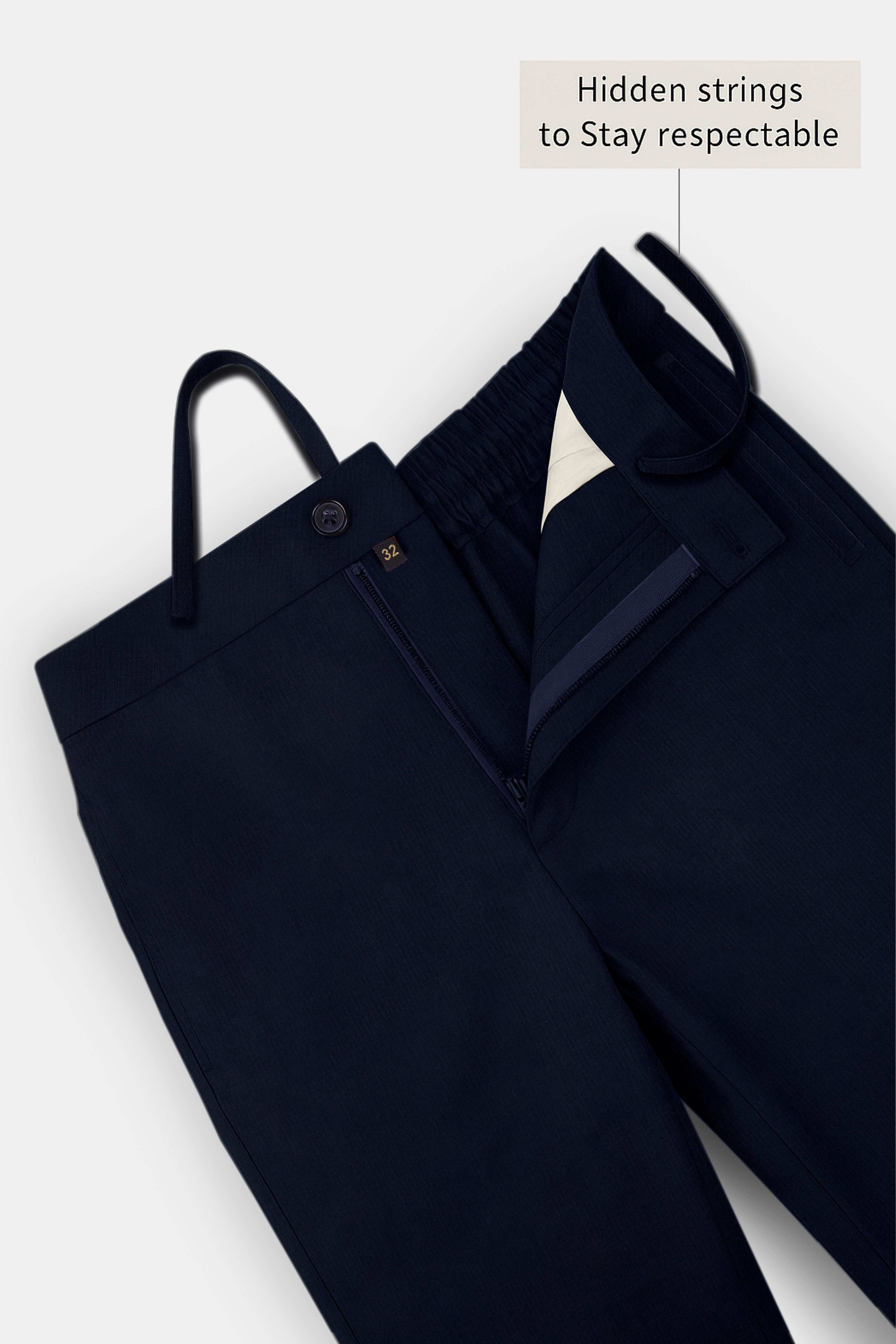 Fadevia-Cinder Blue Super Soft Chambray Premium Cotton Lounge Pant