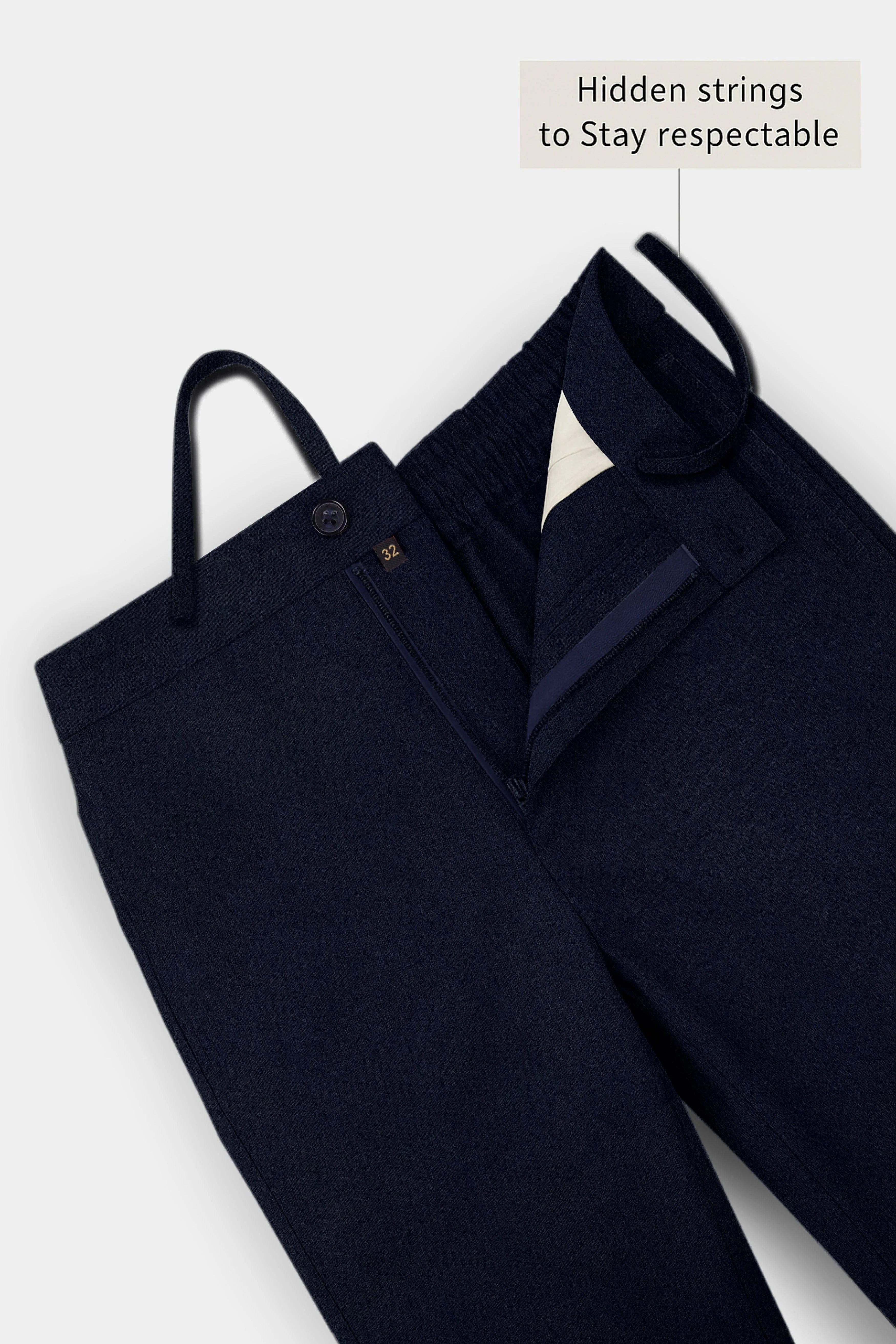 Fadevia-Cinder Blue Super Soft Chambray Premium Cotton Lounge Pant