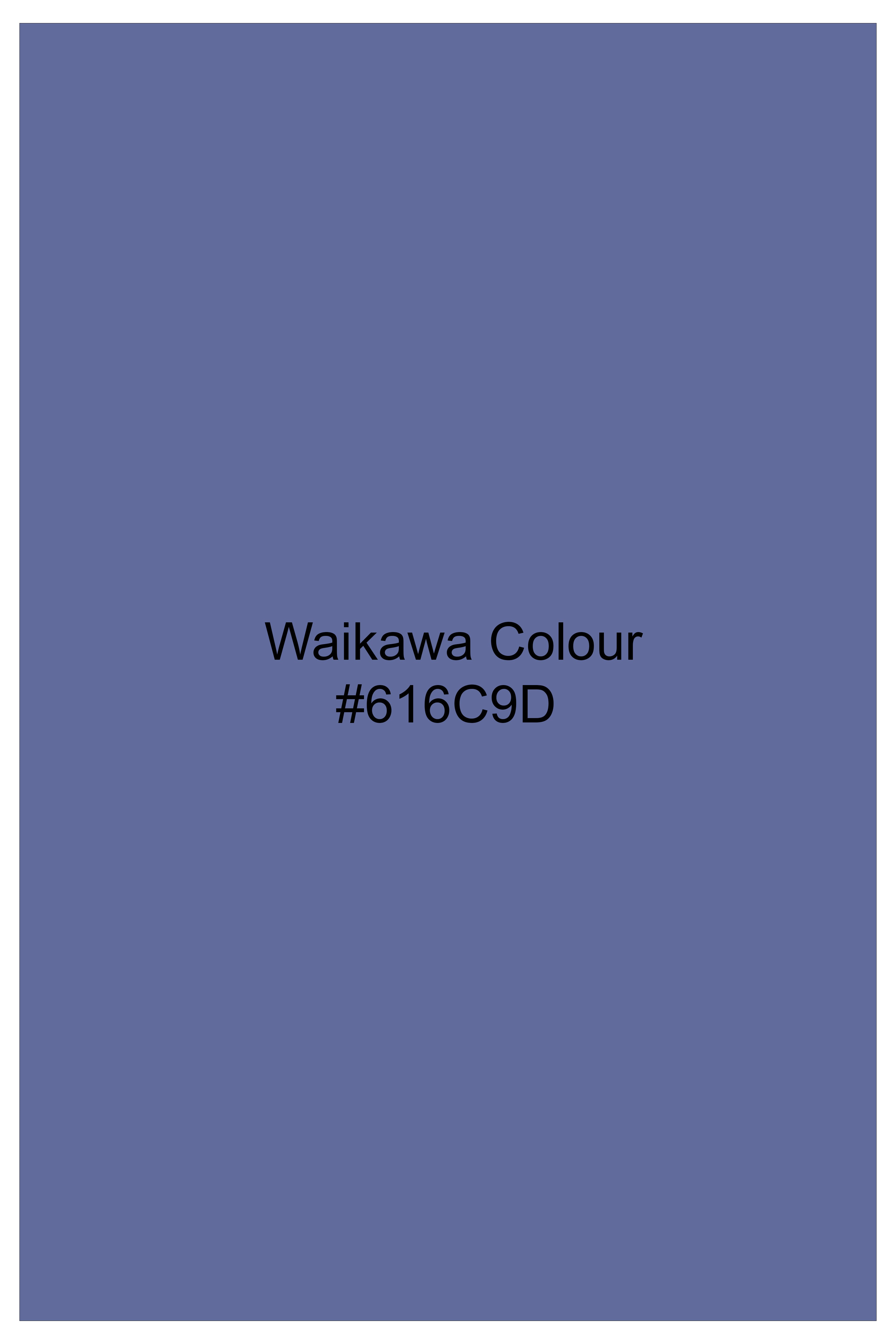 Zenyra-Waikawa Blue Super Soft Chambray Premium Cotton Lounge Pant