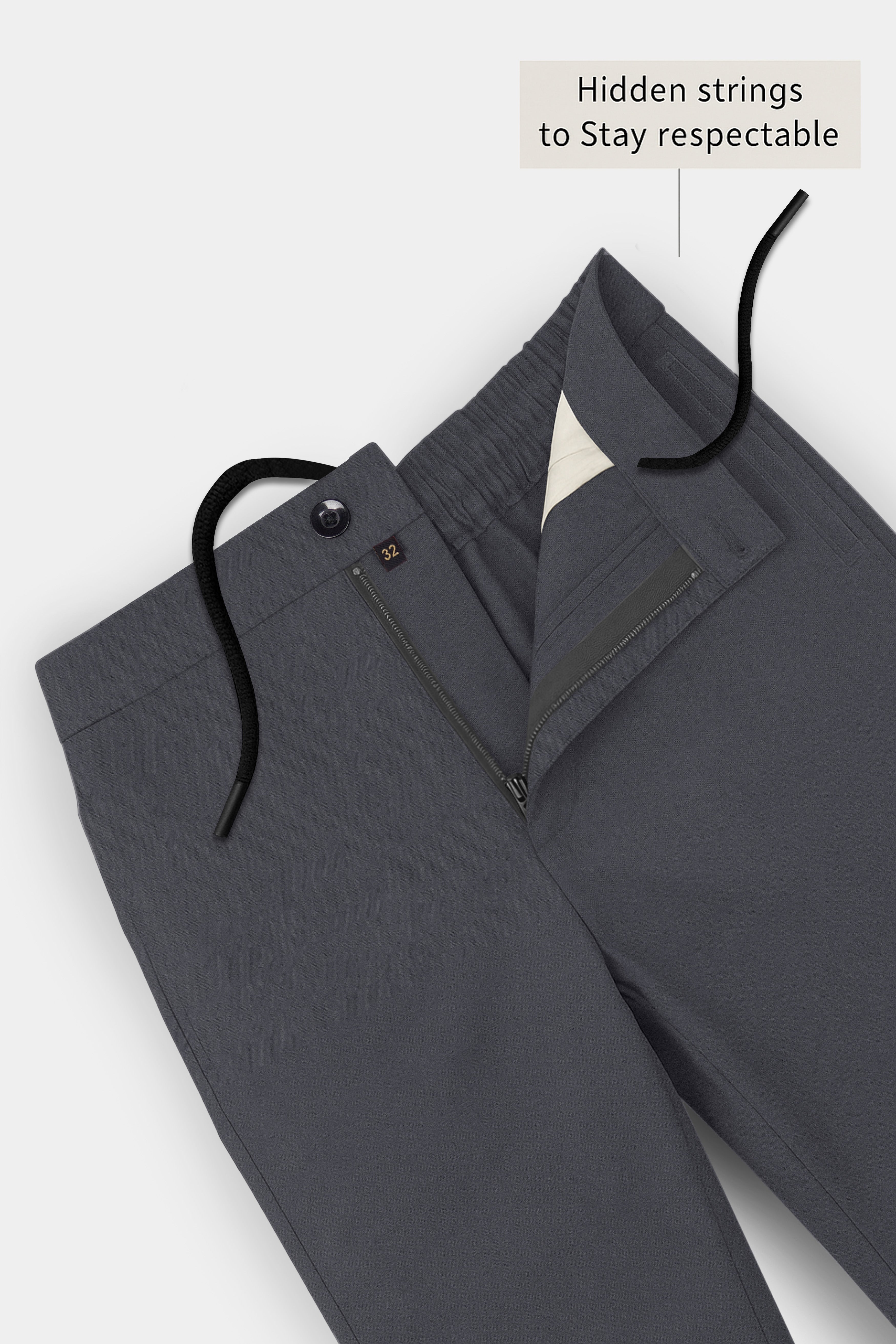 Aurivor-Iridium Gray Super Soft Premium Cotton Lounge Pant