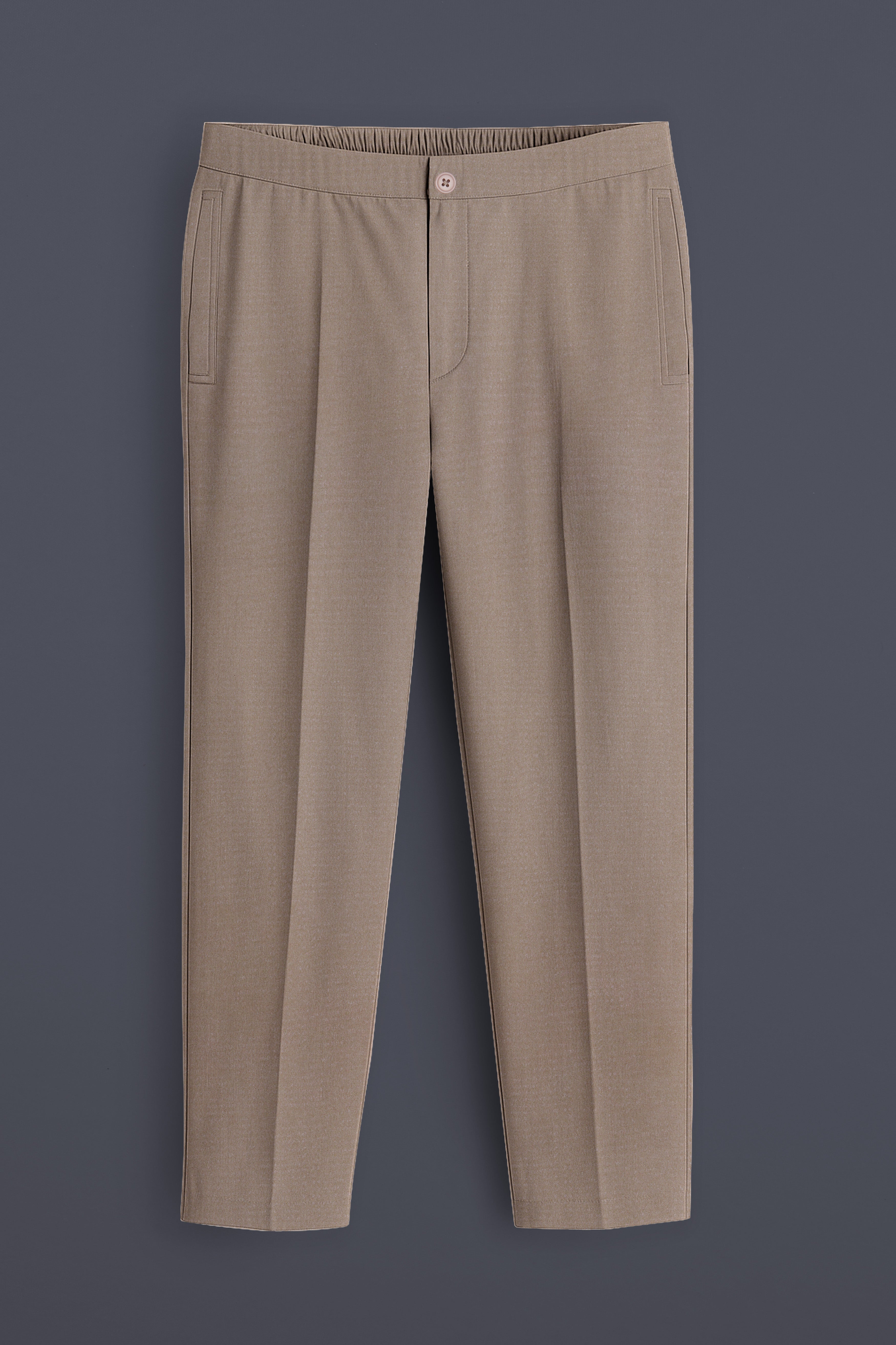 Brunessa-Zorba Brown Subtle Sheen Super Soft Premium Cotton Lounge Pant